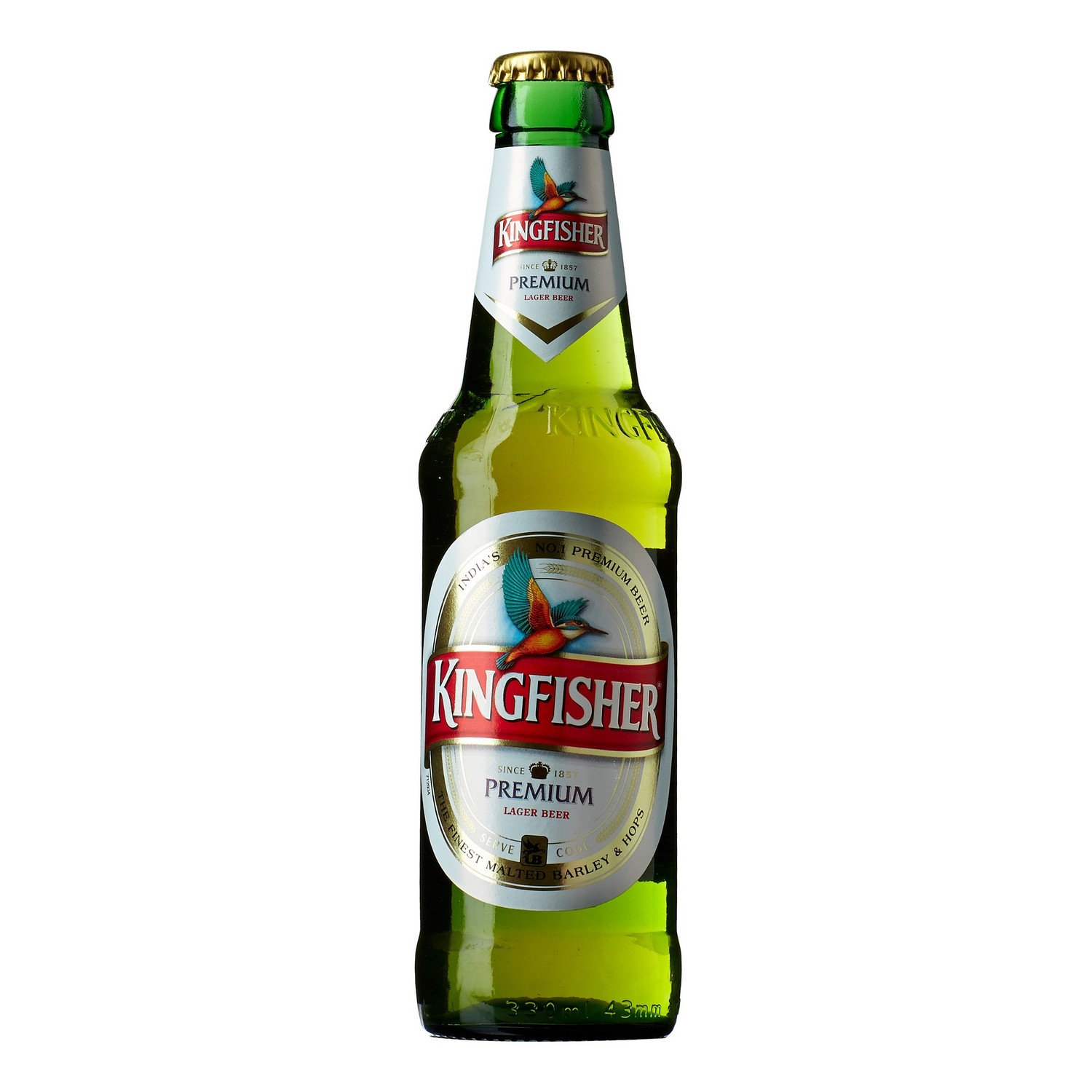 Kingfisher premium lager 4,8% 24x33cl