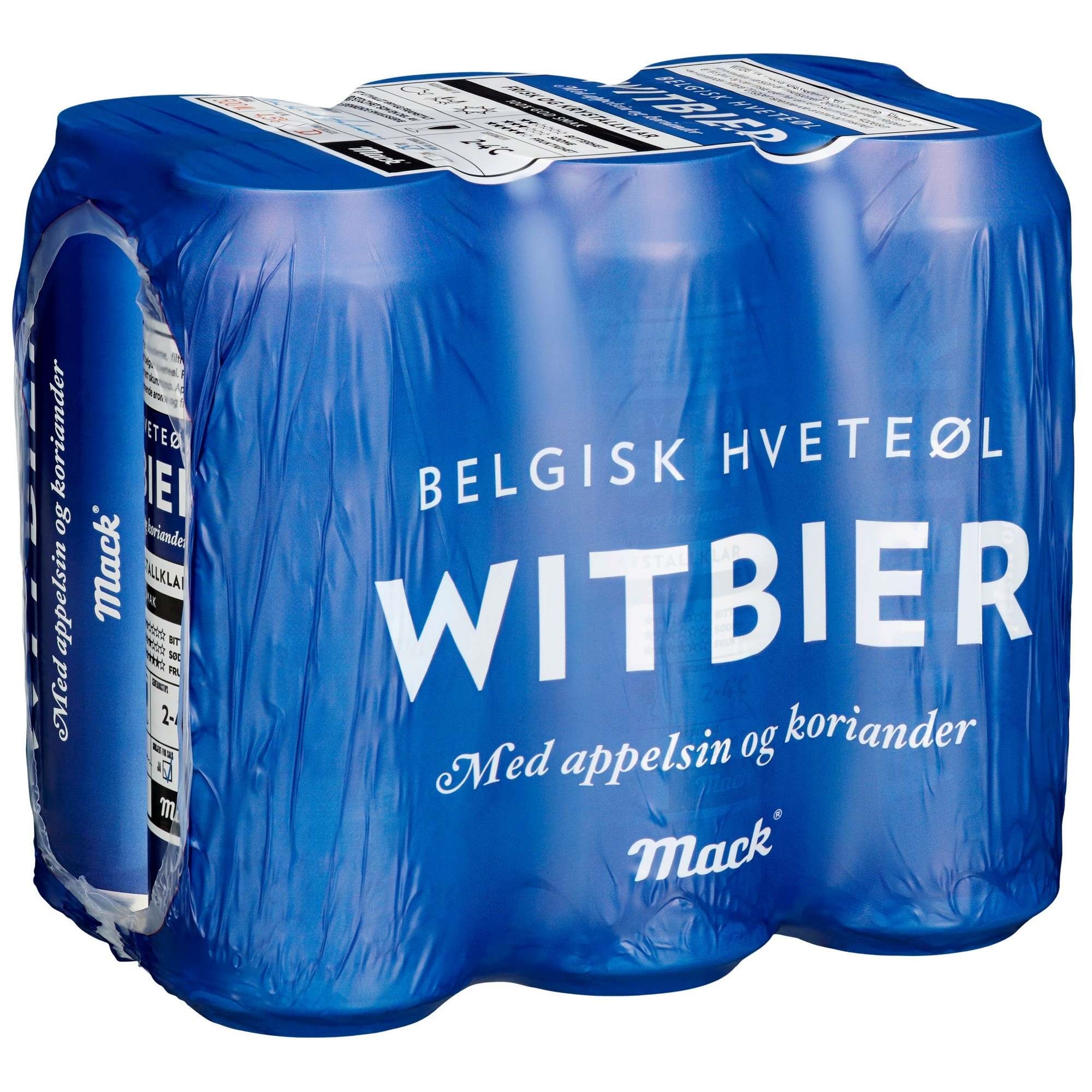 Mack witbier bx 4,5% 24x50cl