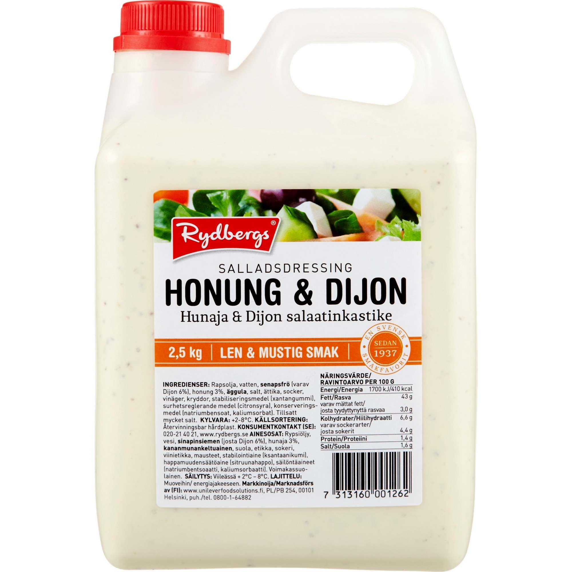 Honning & dijon salatdressing   2,5kg