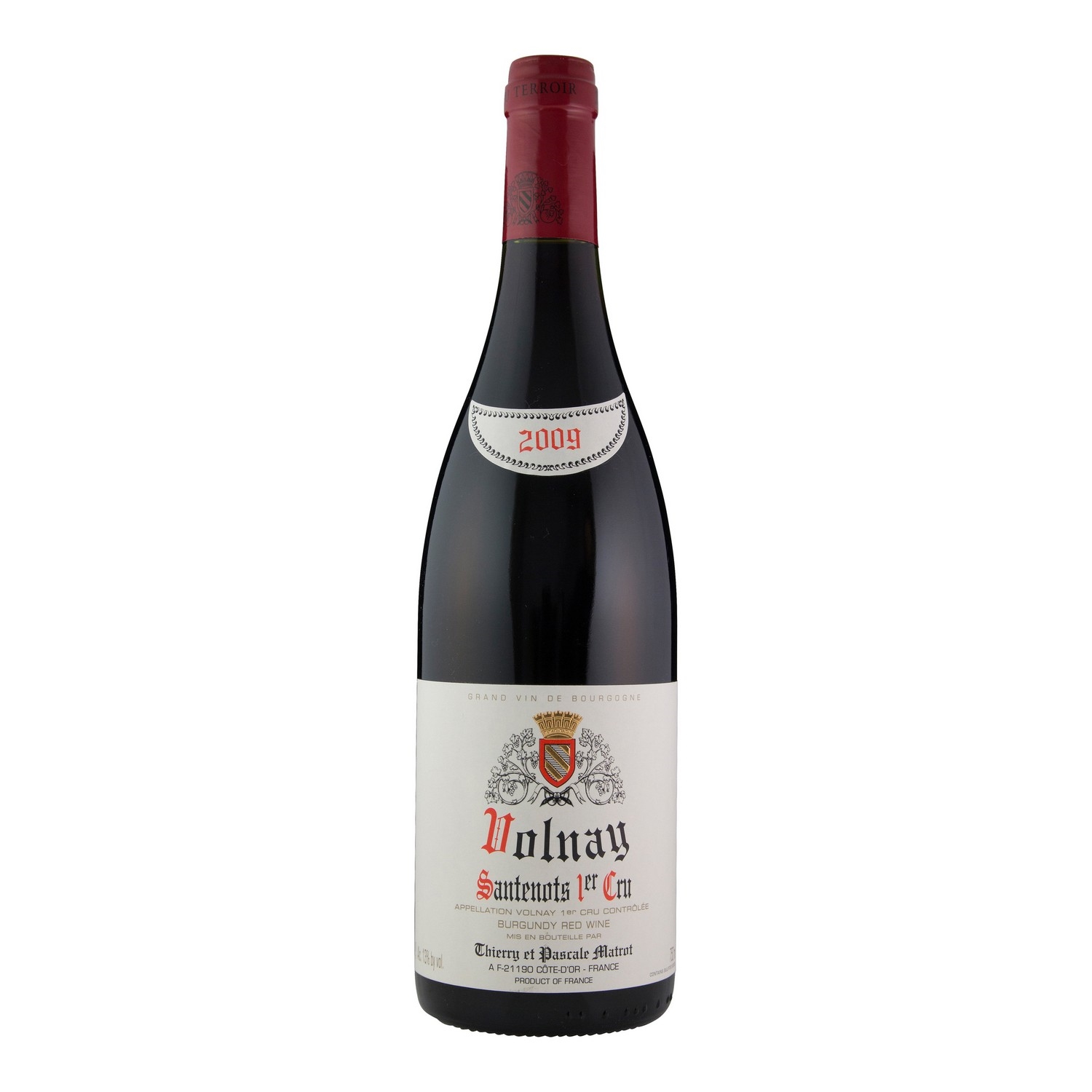 Thierry et pascale matrot volnay-santenots 13% 75cl