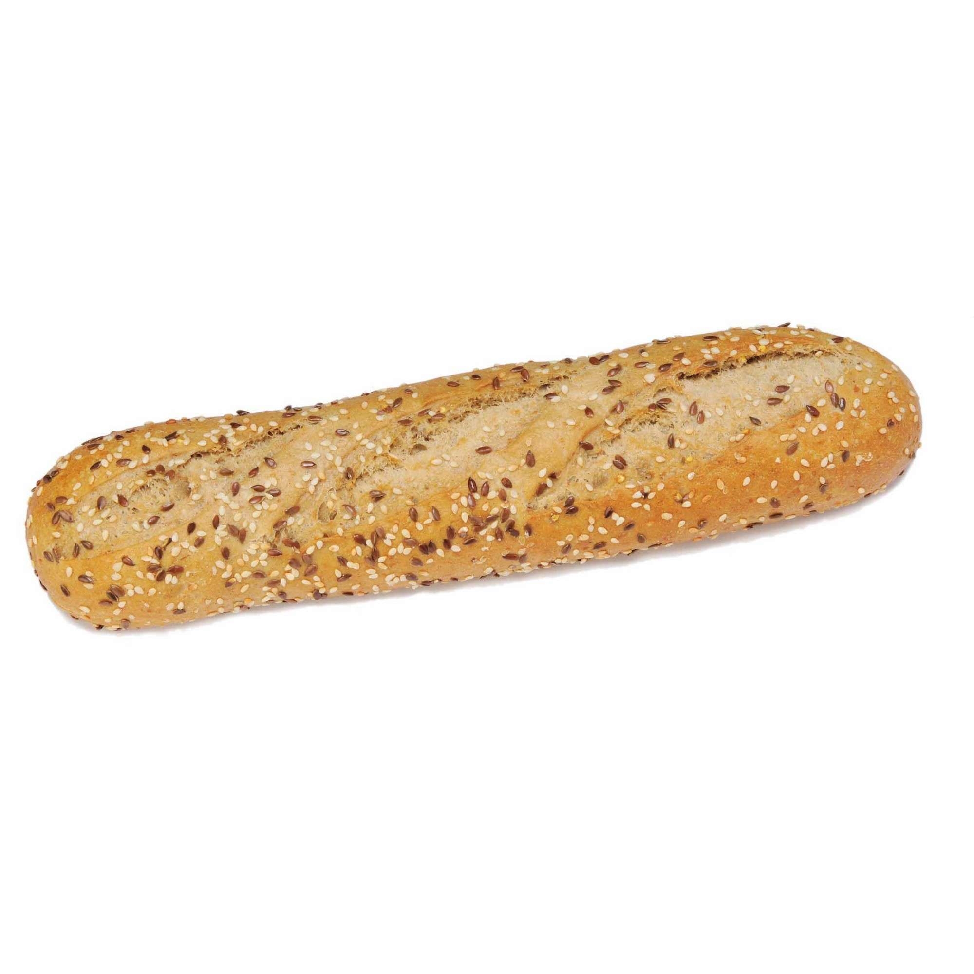 Baguette slight roasted multigrain   60x115g