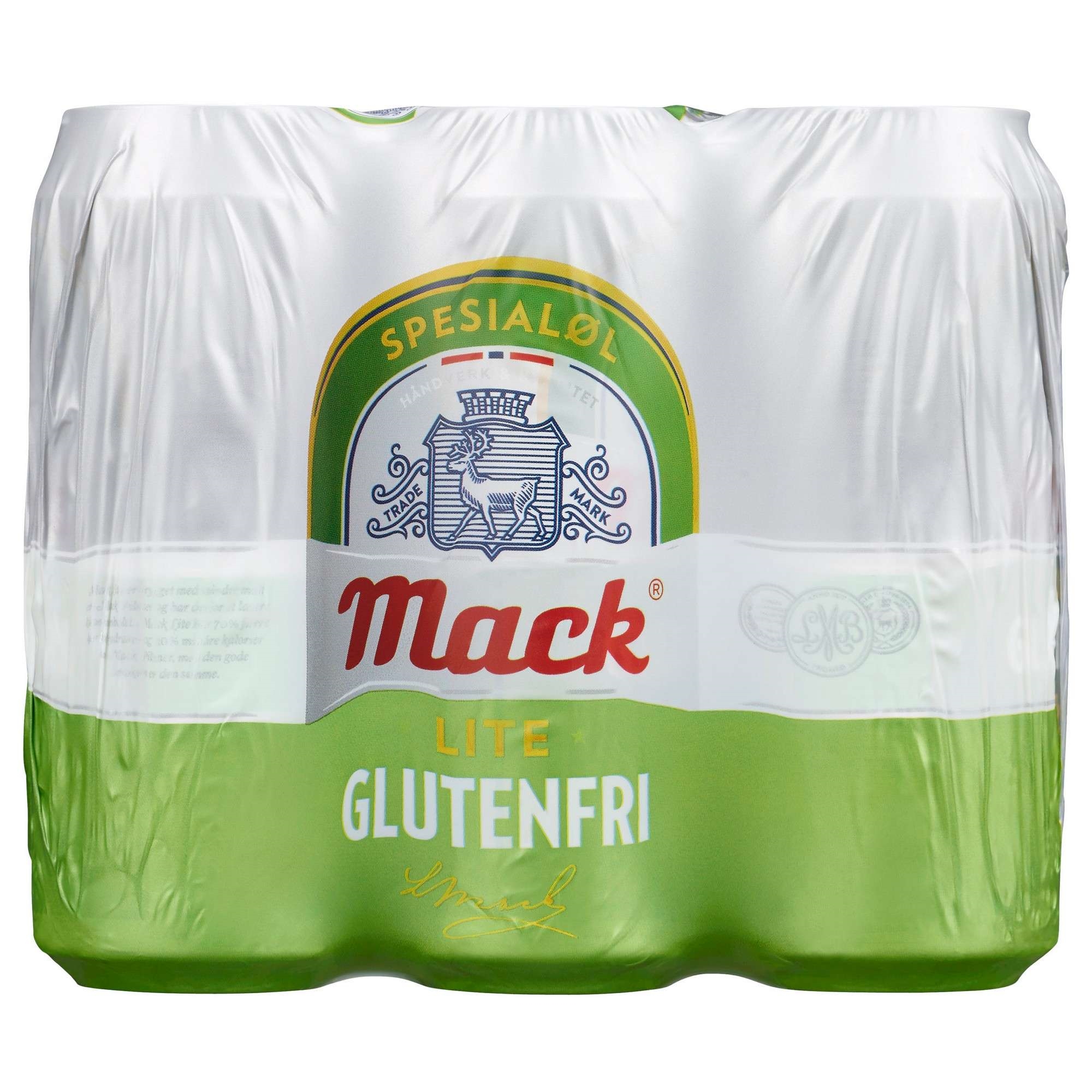 Mack lite gf 6pk bx 4,5% 24x50cl