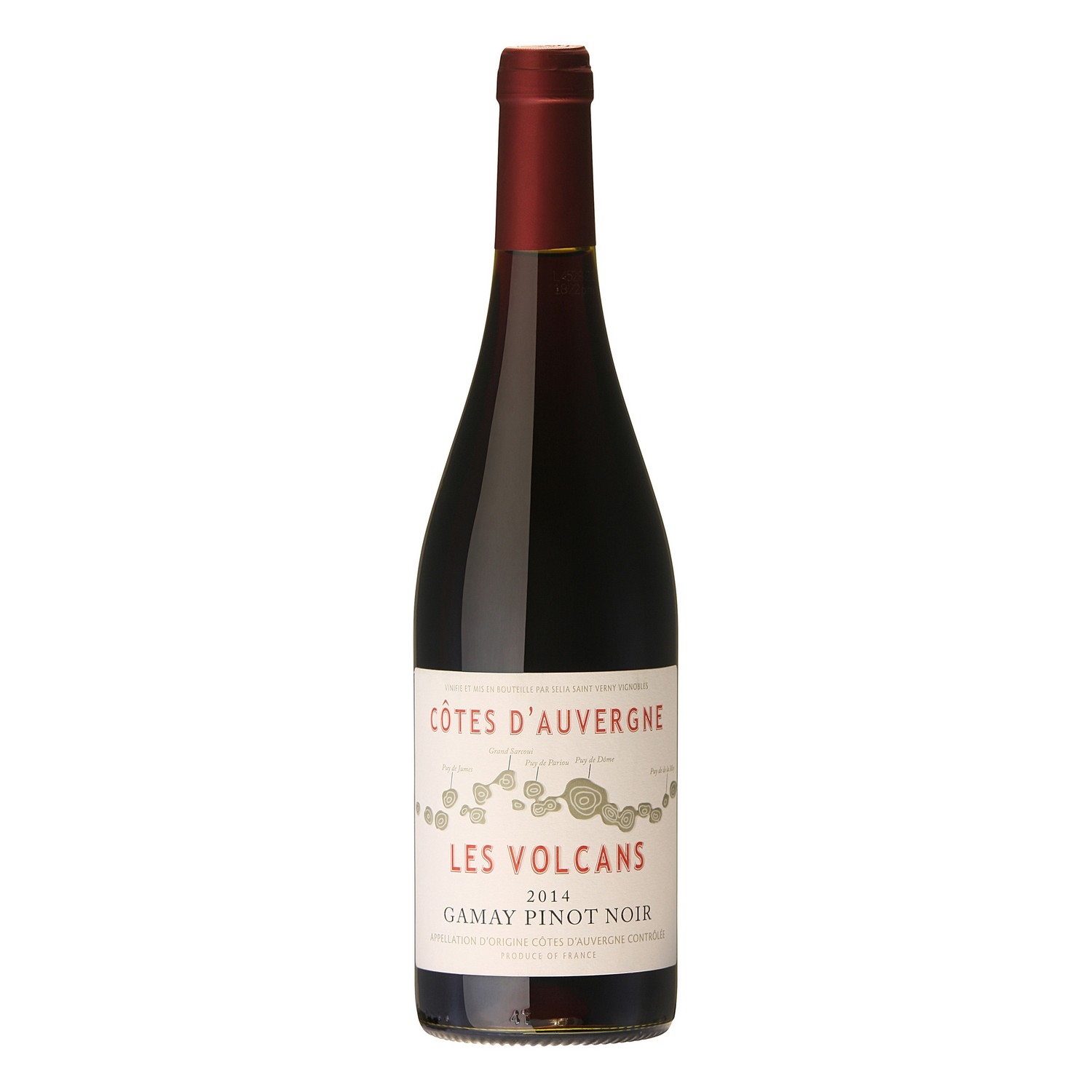 St. verny les volcans gamay pinot noir 13% 75cl