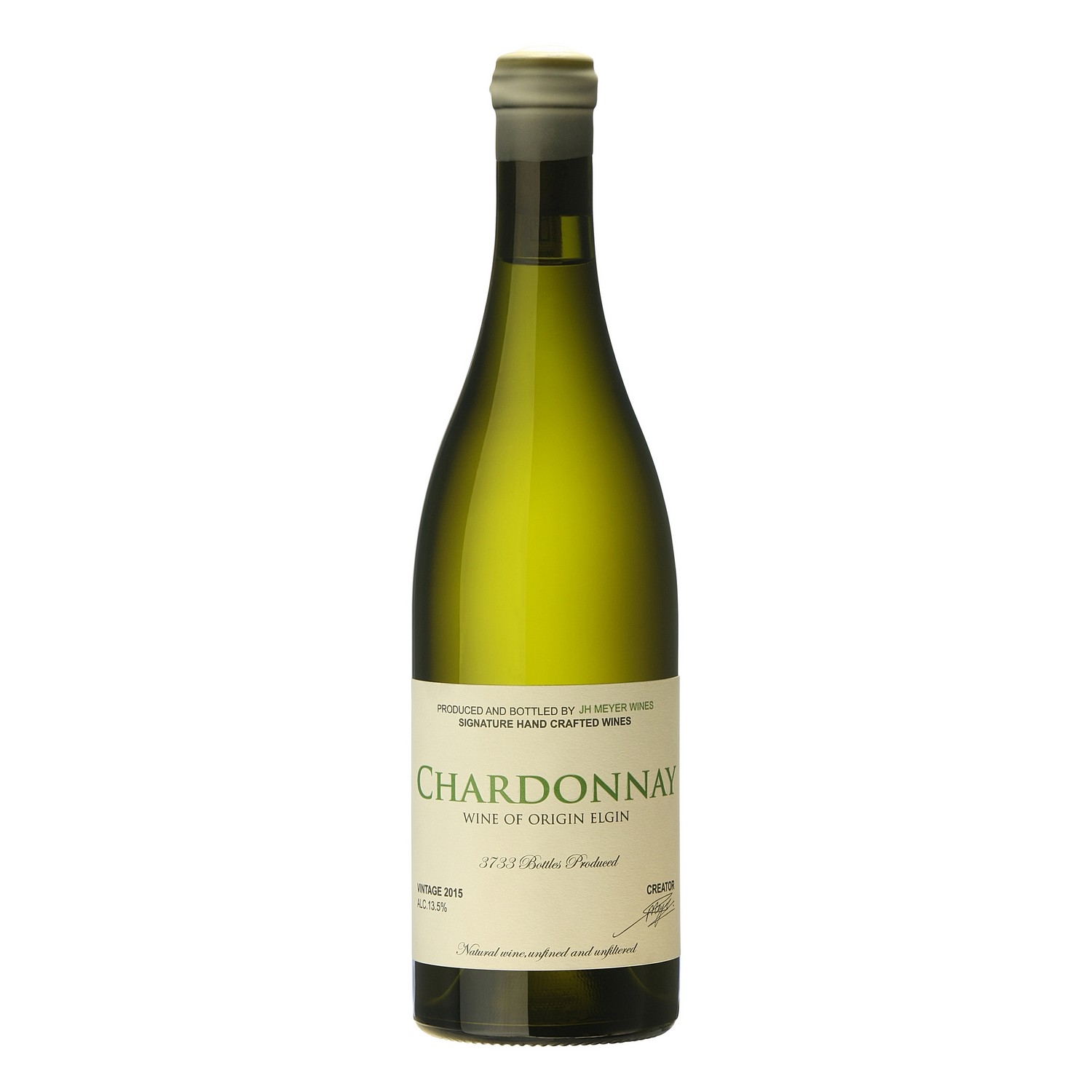 Jh meyer elgin chardonnay 13% 75cl