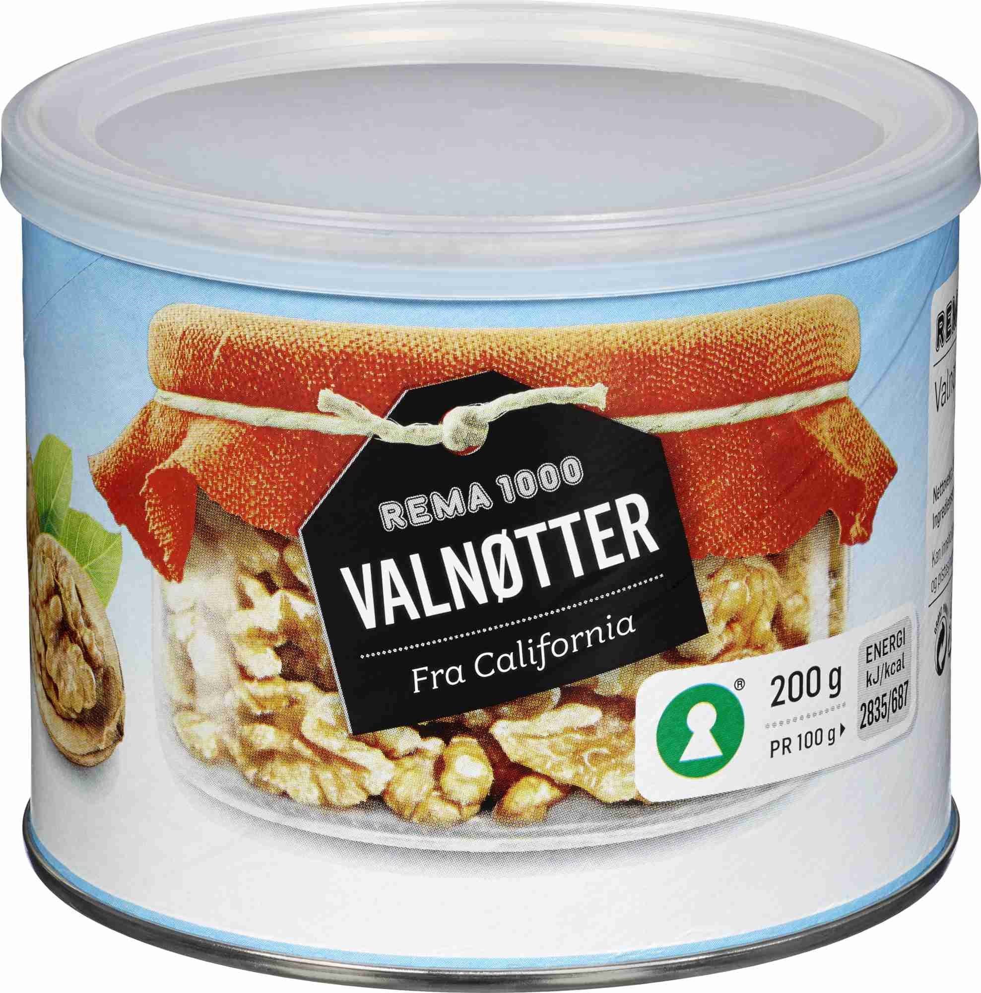 Valnøttkjerner 200g