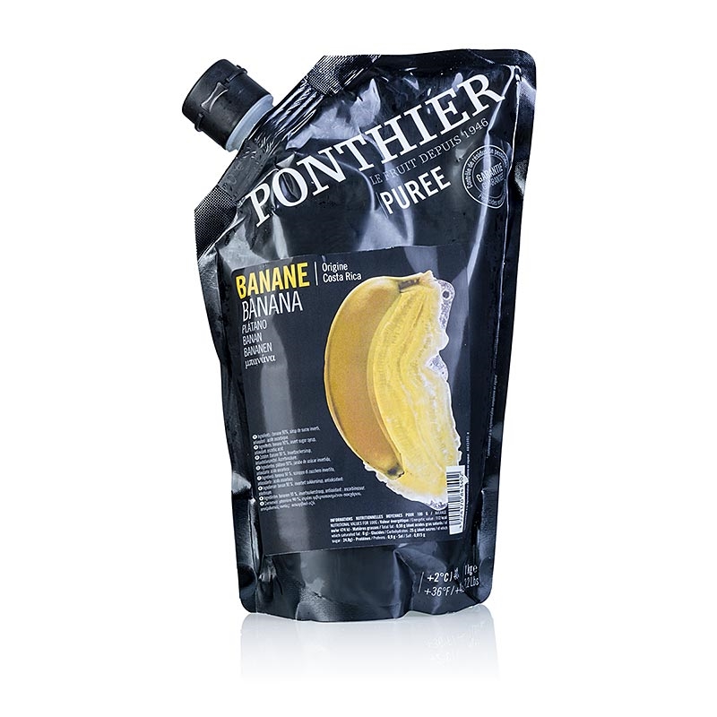 Ponthier fruktpure banan 6x1kg