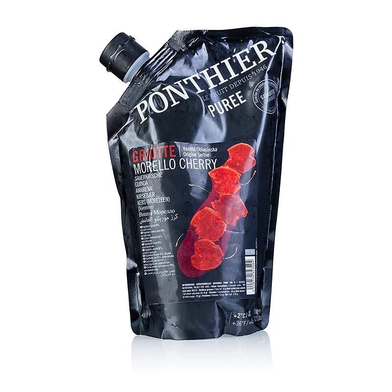 Ponthier fruit purée cherry   6x1kg