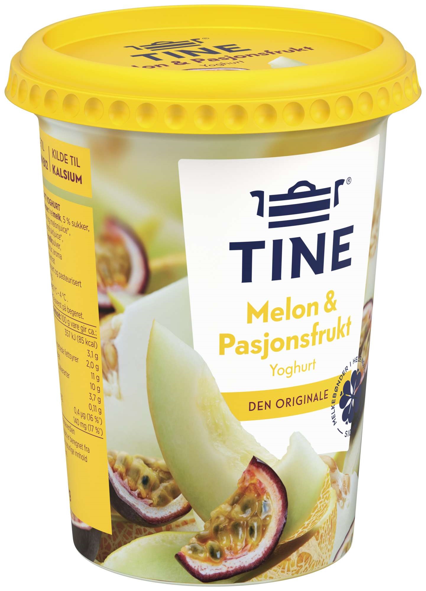 Yoghurt melon/pasjon    500g