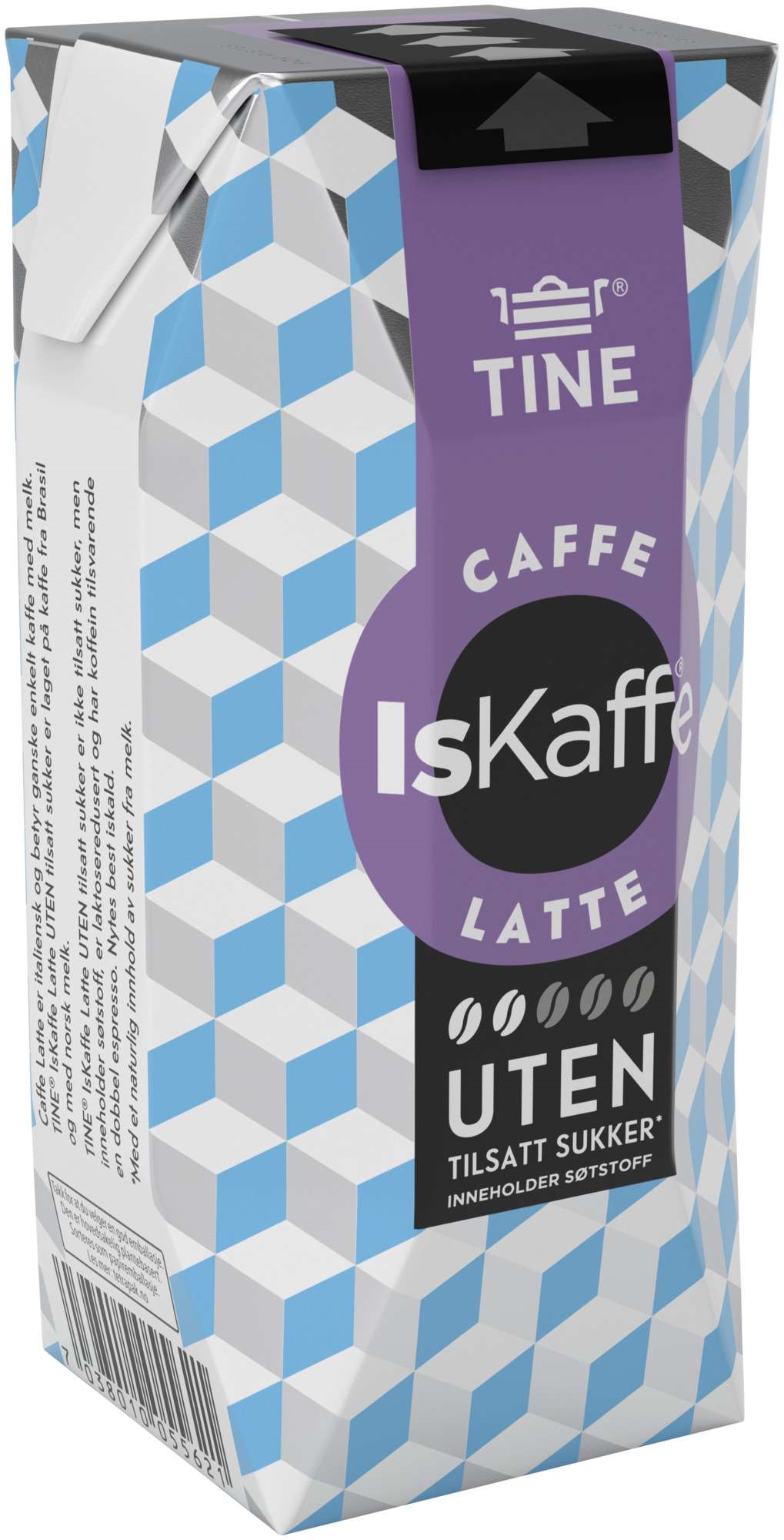 Iskaffe latte zero 330ml