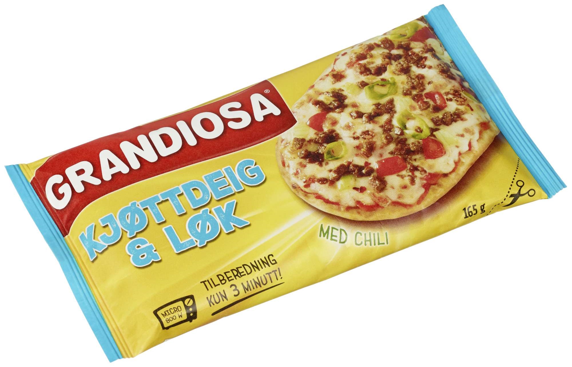 Grandiosa pizzaslice kjøttdeig & løk 165g