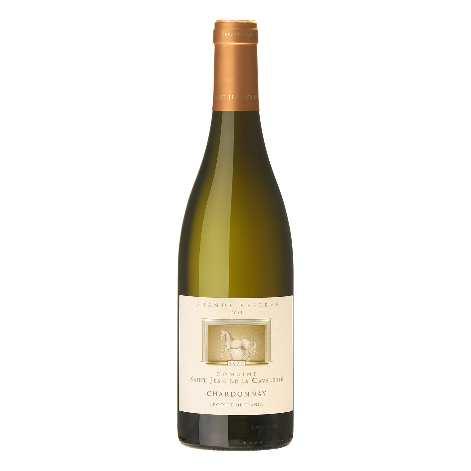 Dom. st. jean de la cavalerie chardonnay 13,5% 75cl