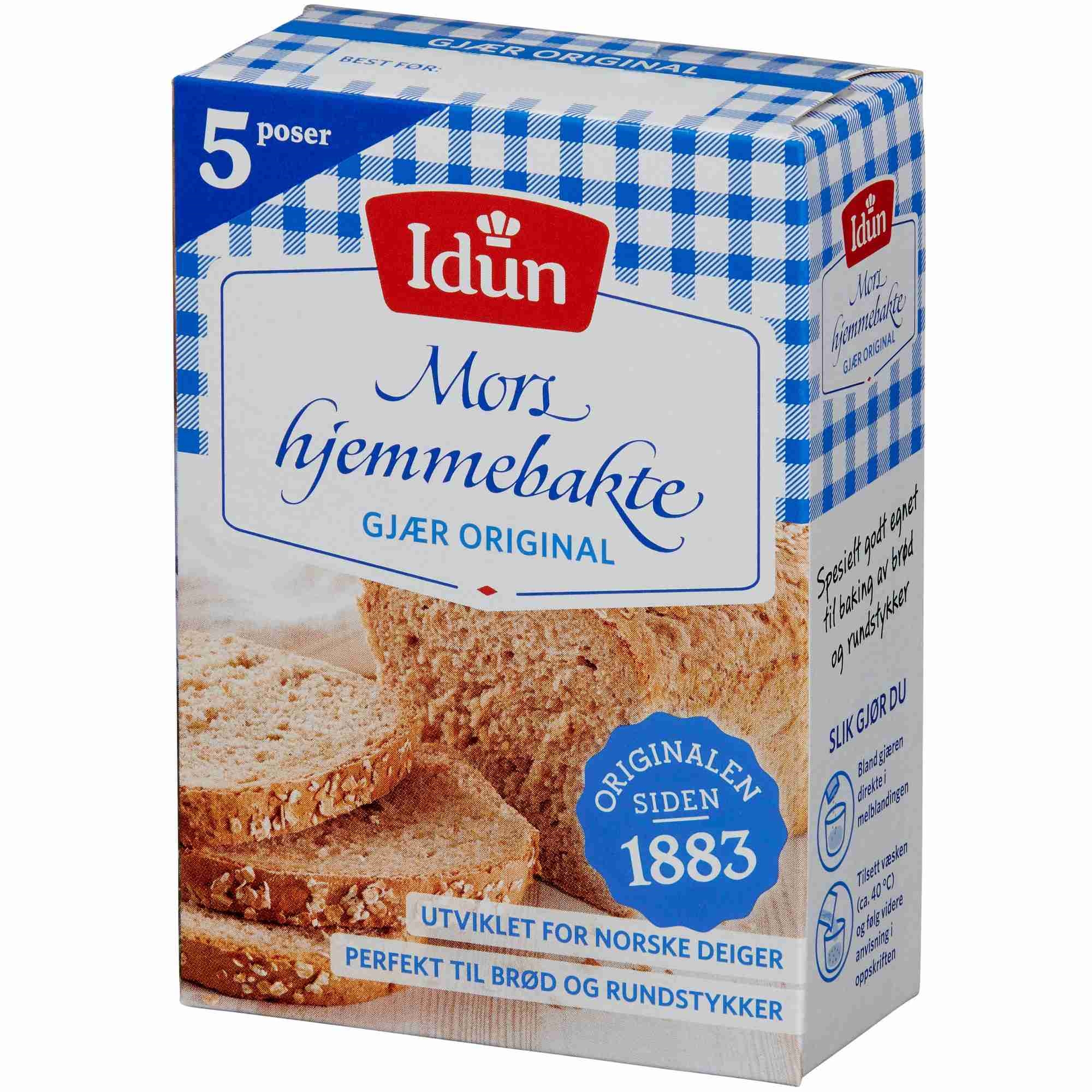 Tørrgjær original 65g
