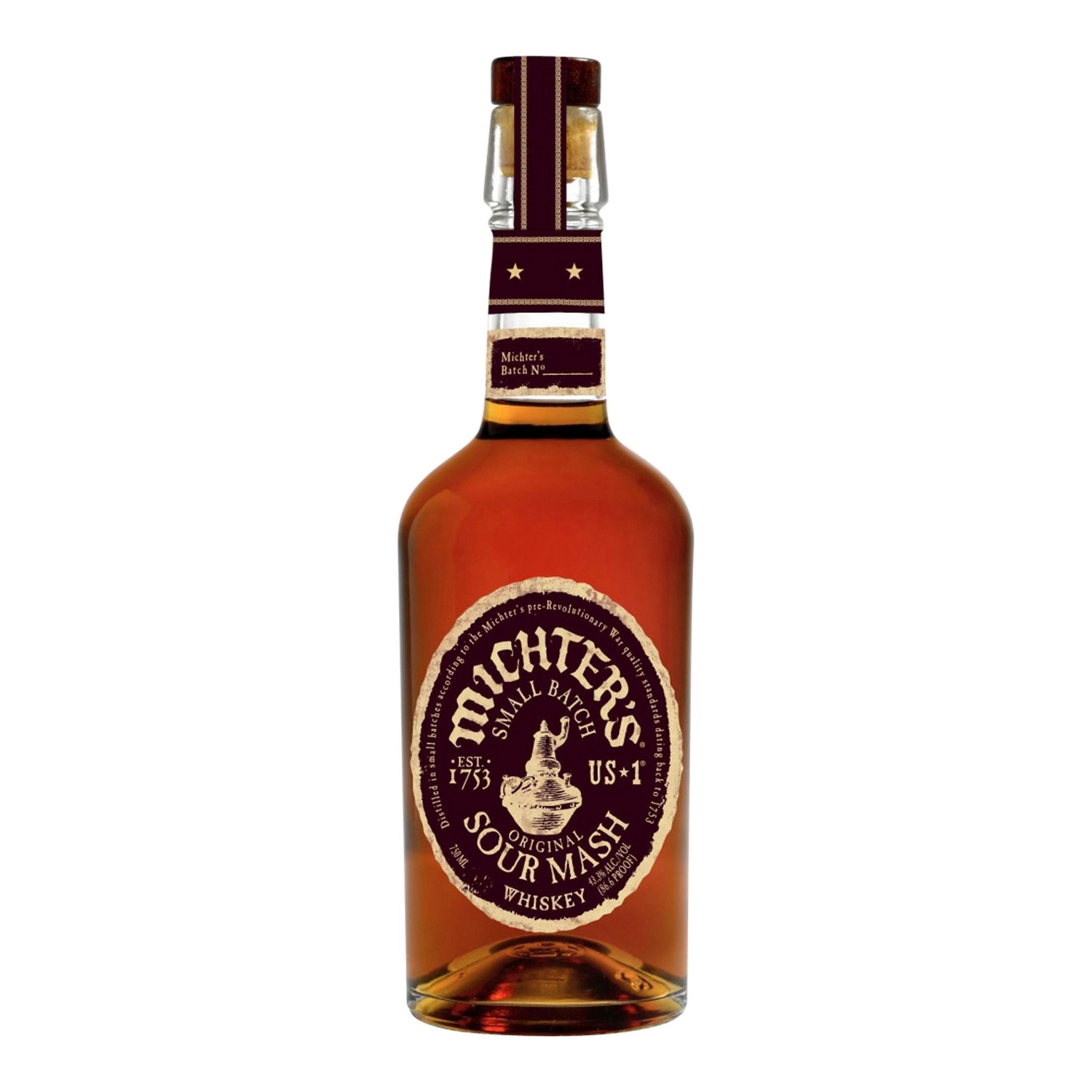 Michters us 1 sour mash whiskey 43% 70cl
