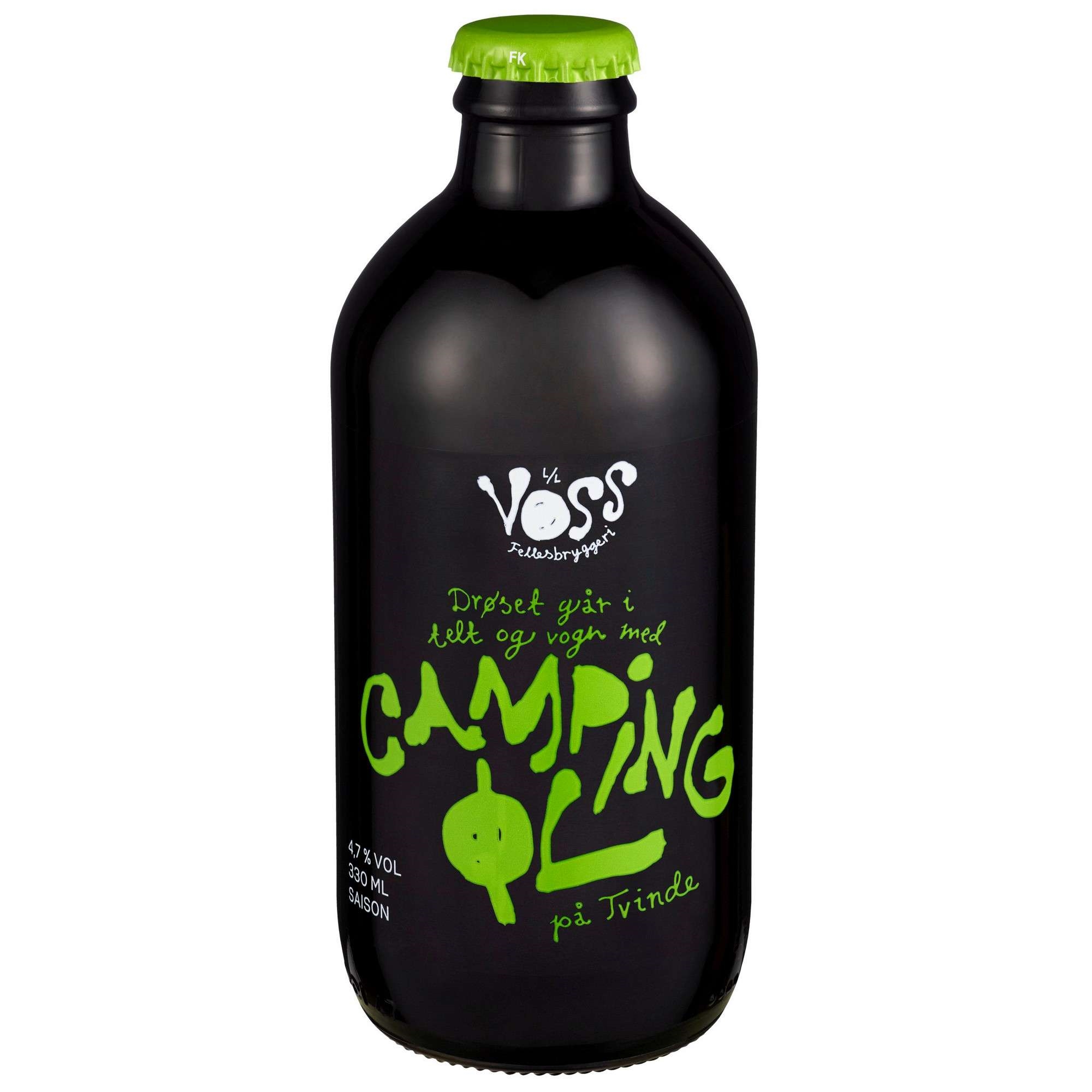 Voss fellesbryggeri campingøl 4,7% 24x33cl