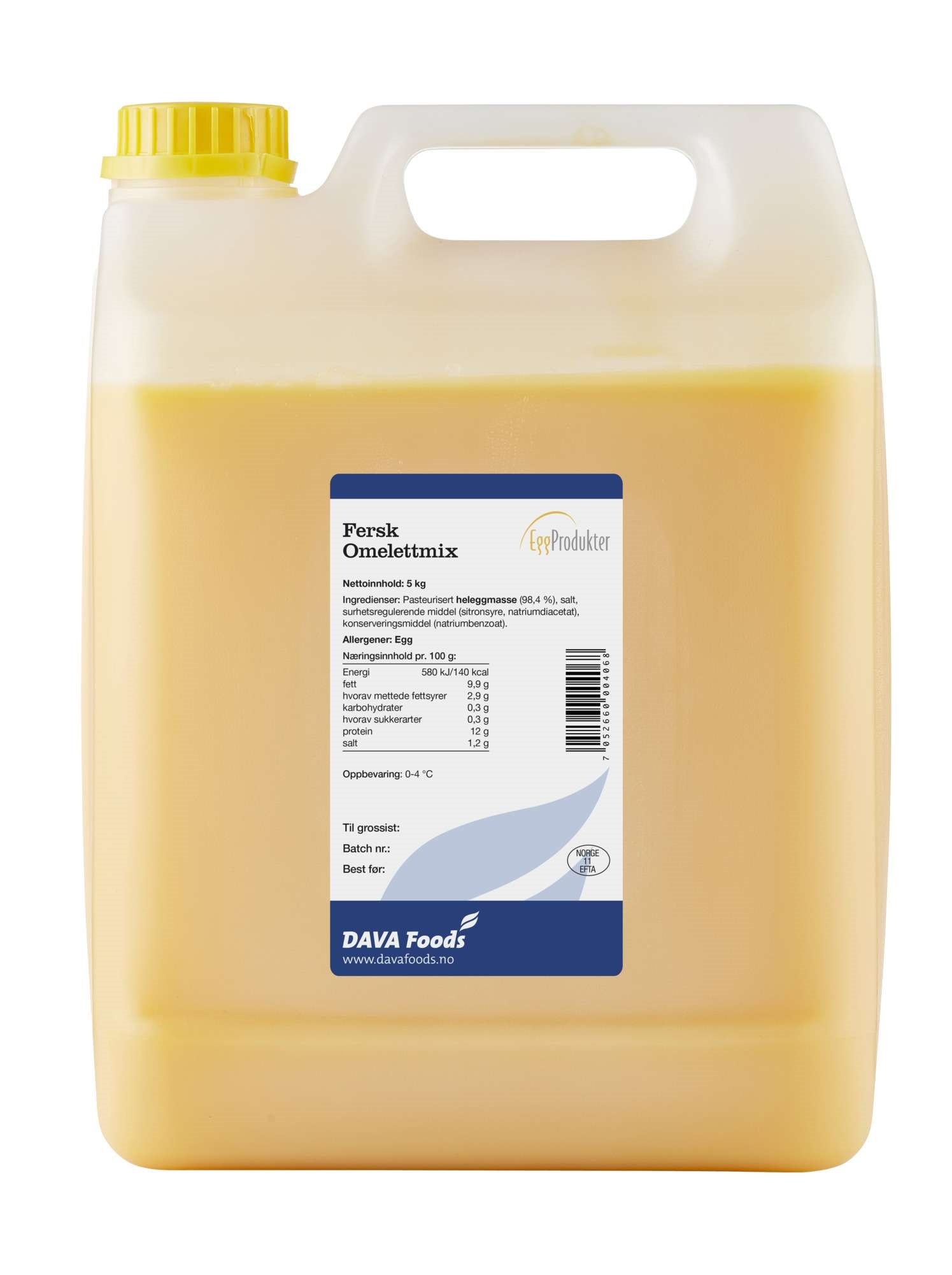 Omelettmix kanne fersk     1x5kg