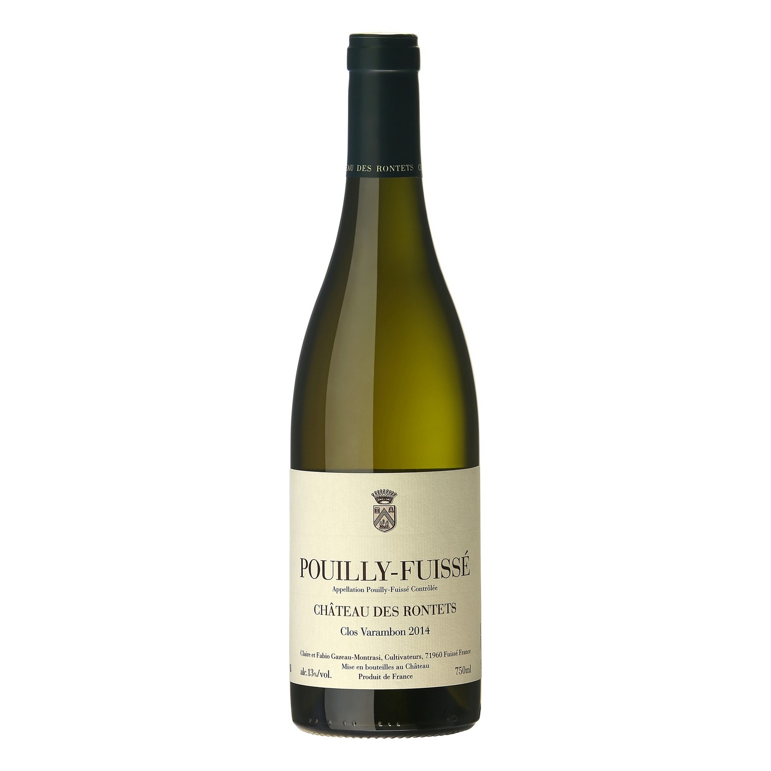 Ch. des rontets pouilly-fuisse clos varambon 14% 75cl