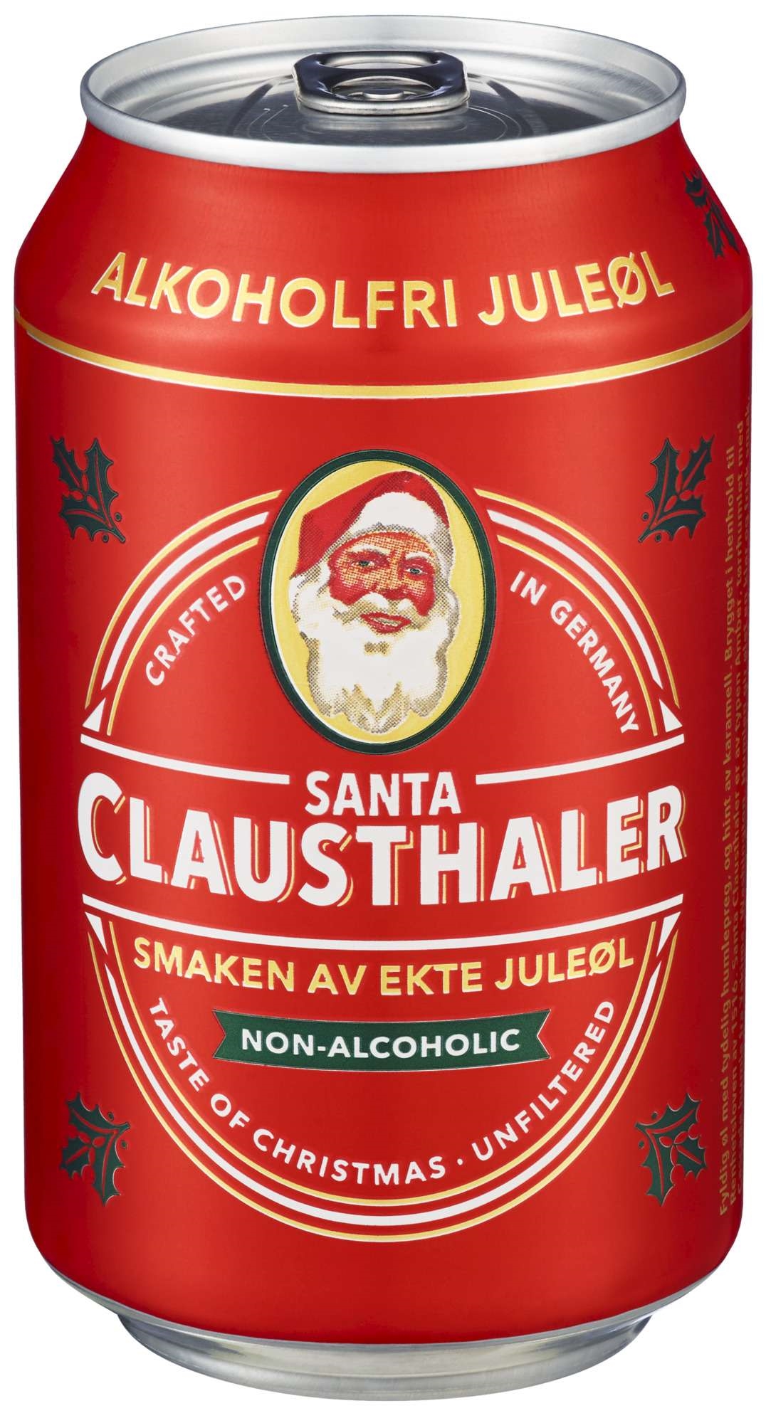 Santa clausthaler boks 24x33cl