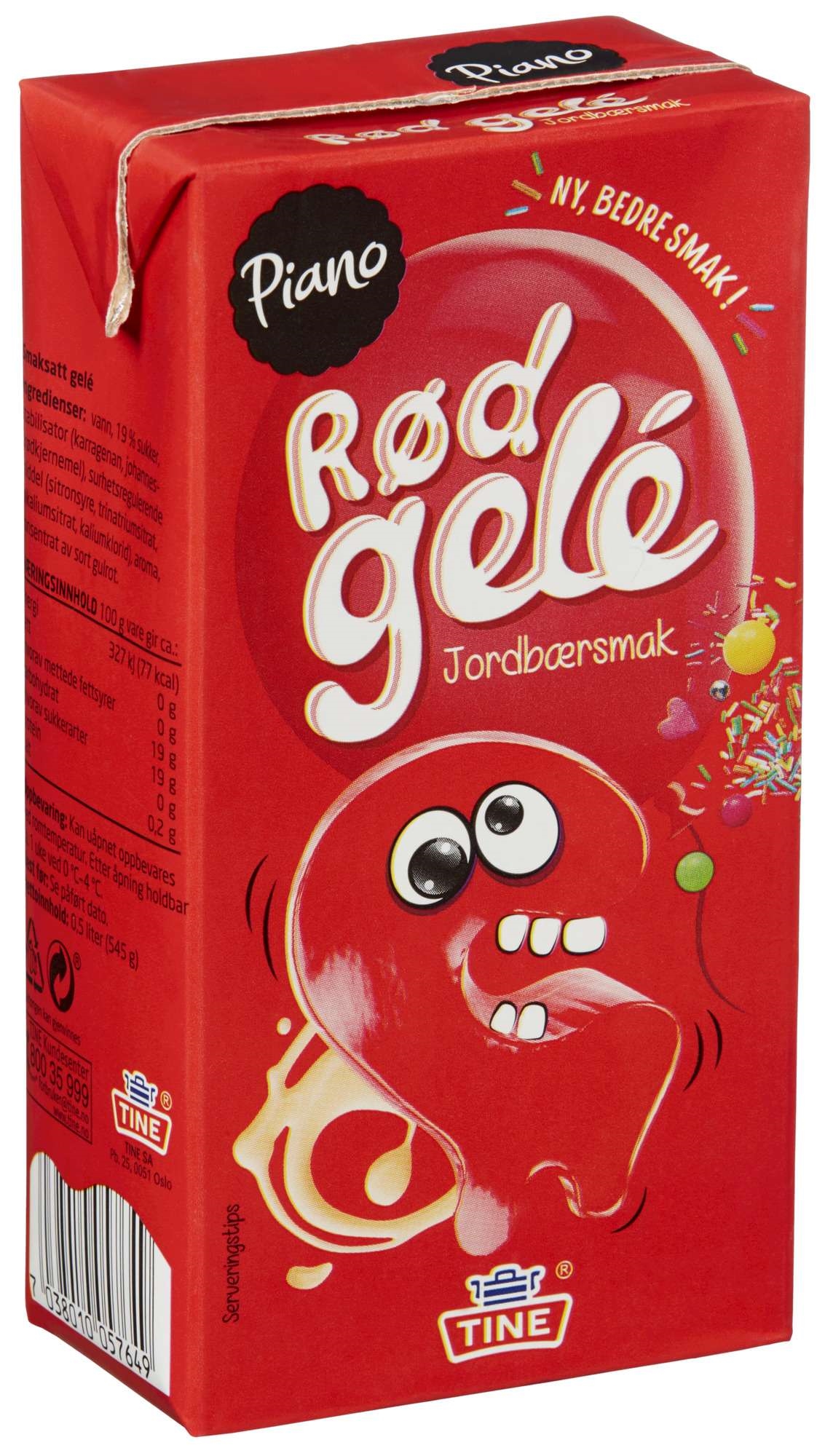 Strawberry jello 50cl