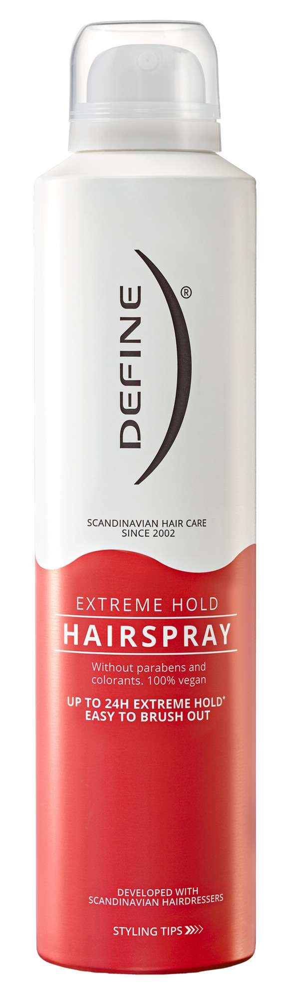 Define extr. hold hairspray   250ml