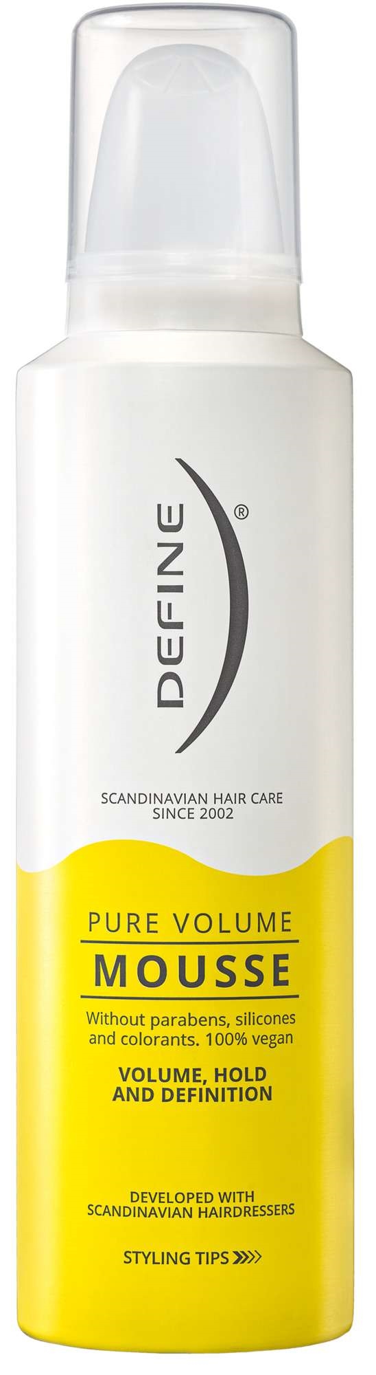 Define volume mousse    200ml