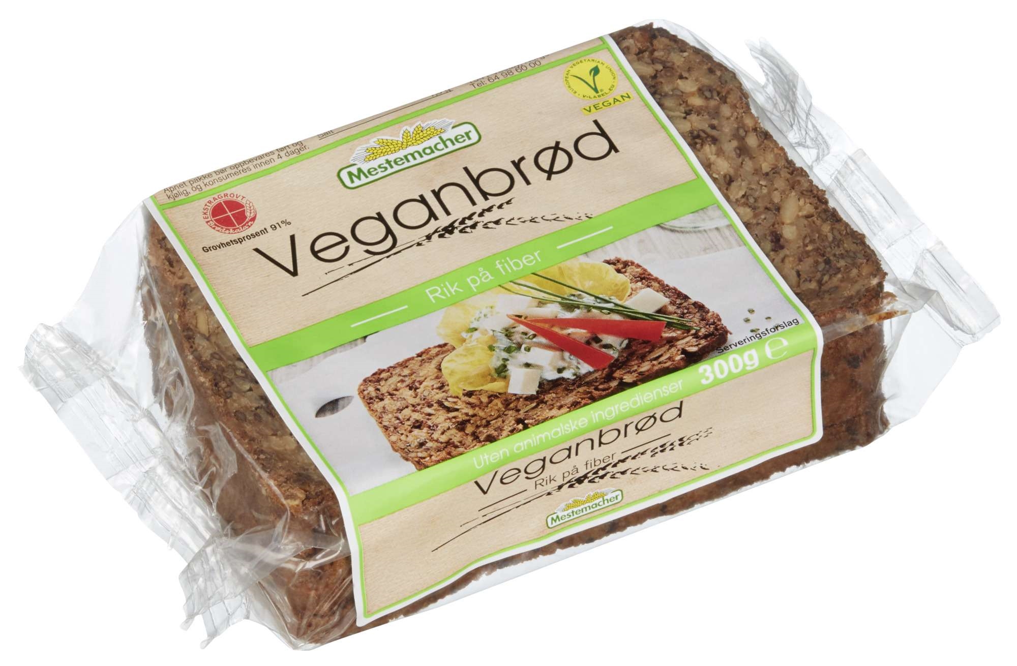 Veganbrød 300g