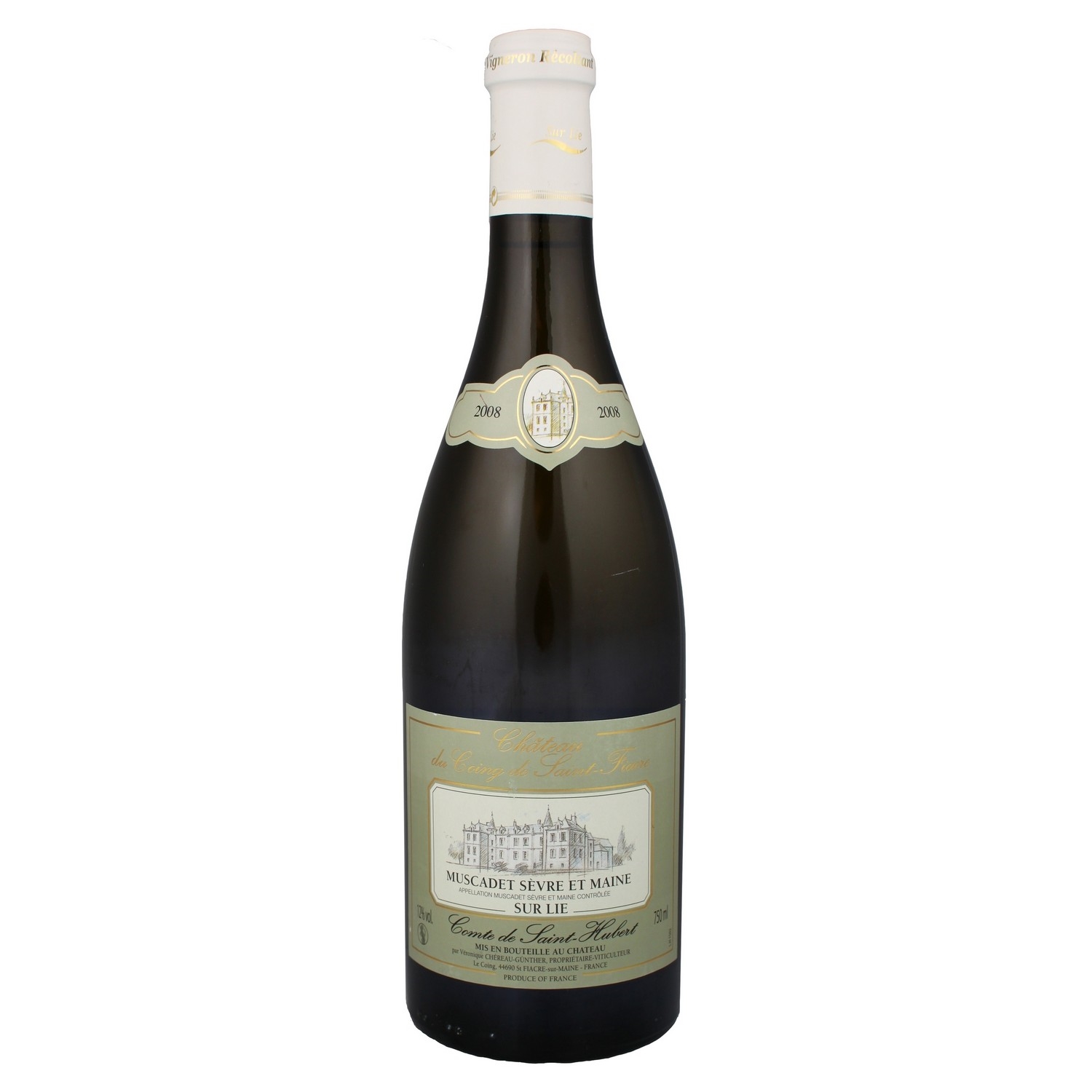 Ch. du coing de st. fiacre comte de st. hubert 12% 75cl