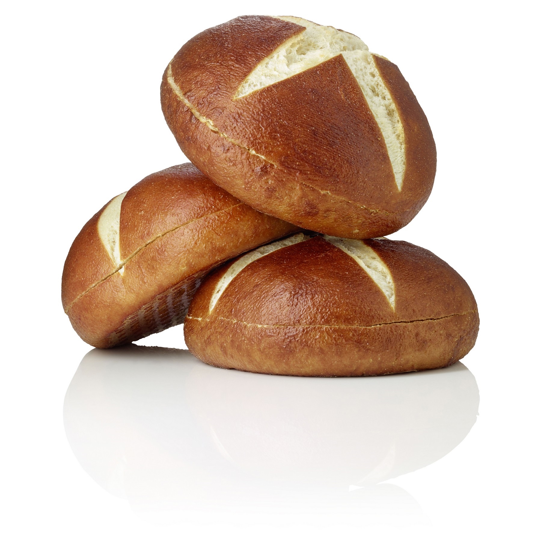 Hamburgerbrød pretzel   4x12stk