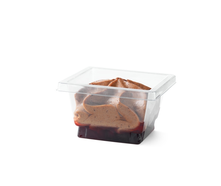 Sjokolade- og bringebærmousse 60g 2,4kg
