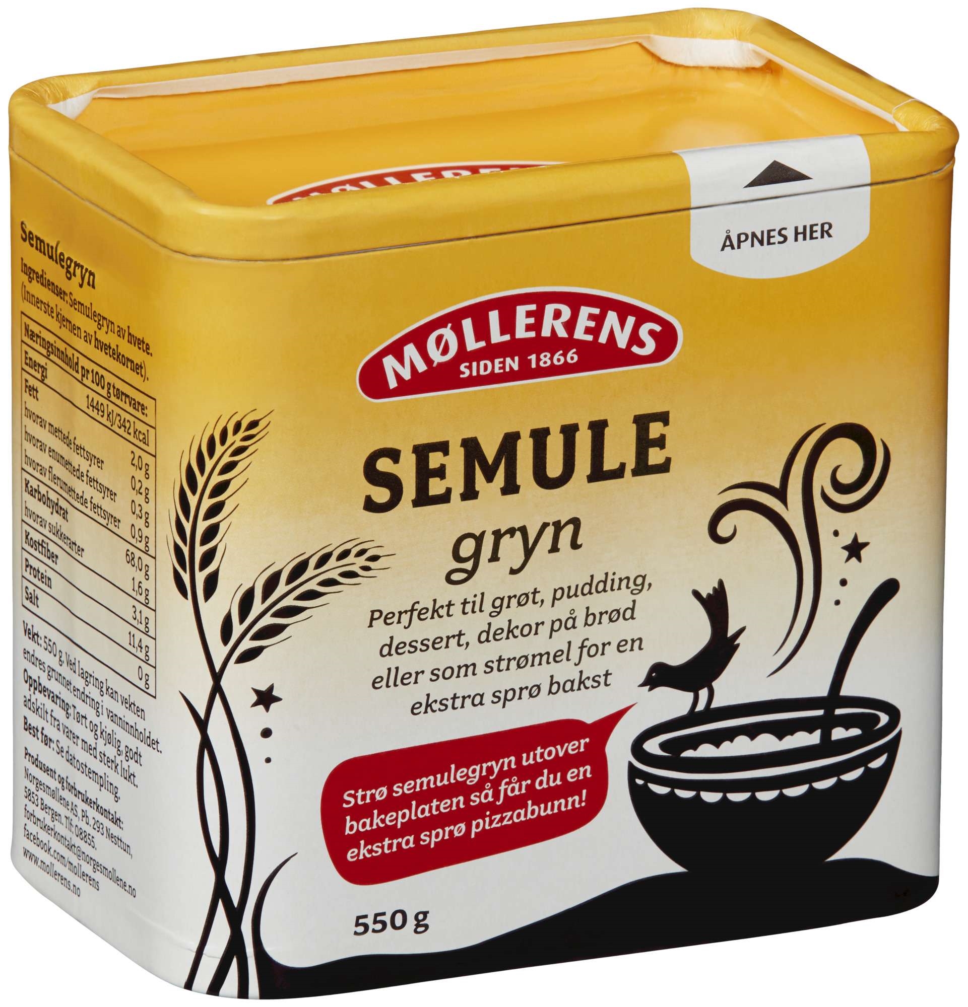 Semulegryn     550g