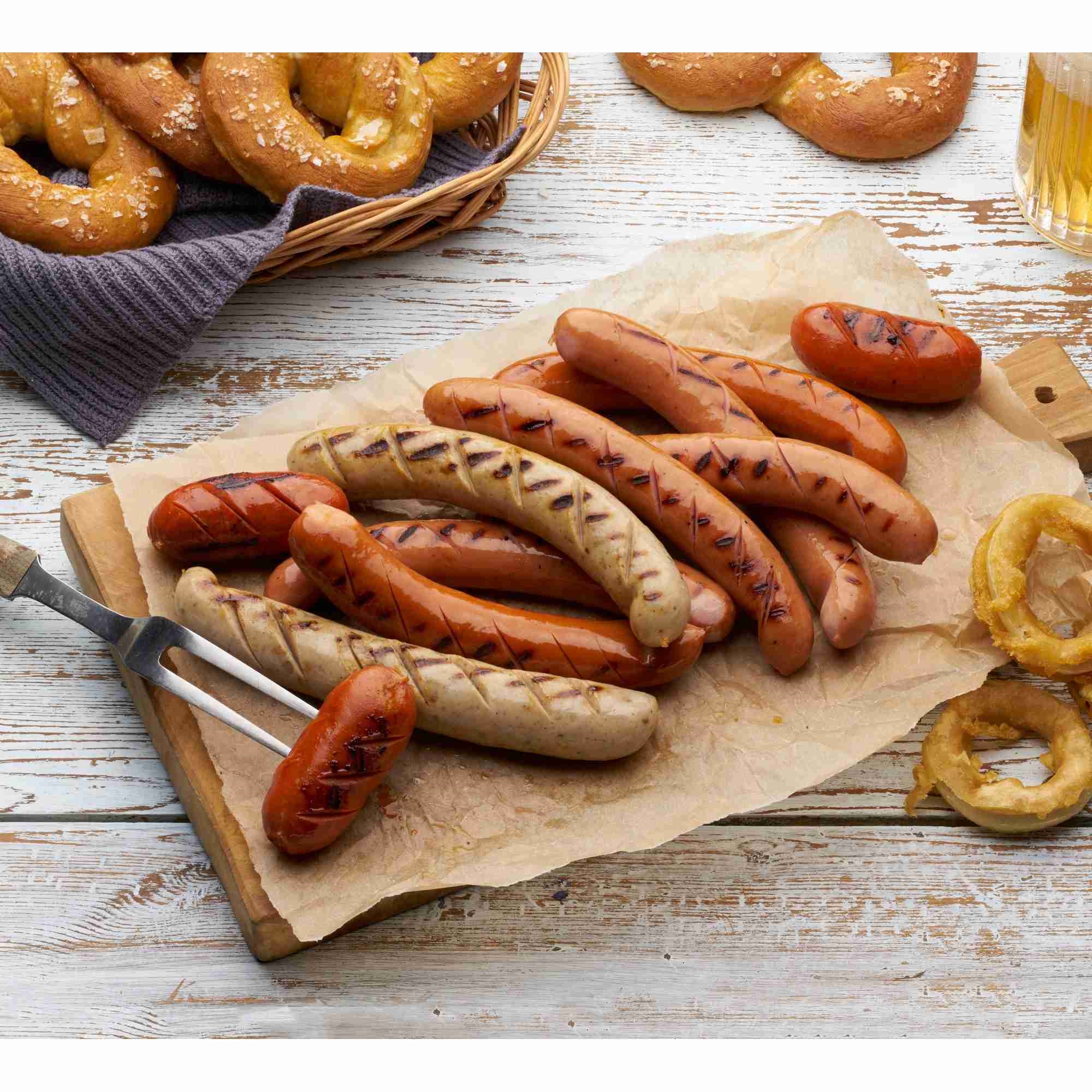Bratwurst 90g urøkt 4,5kg