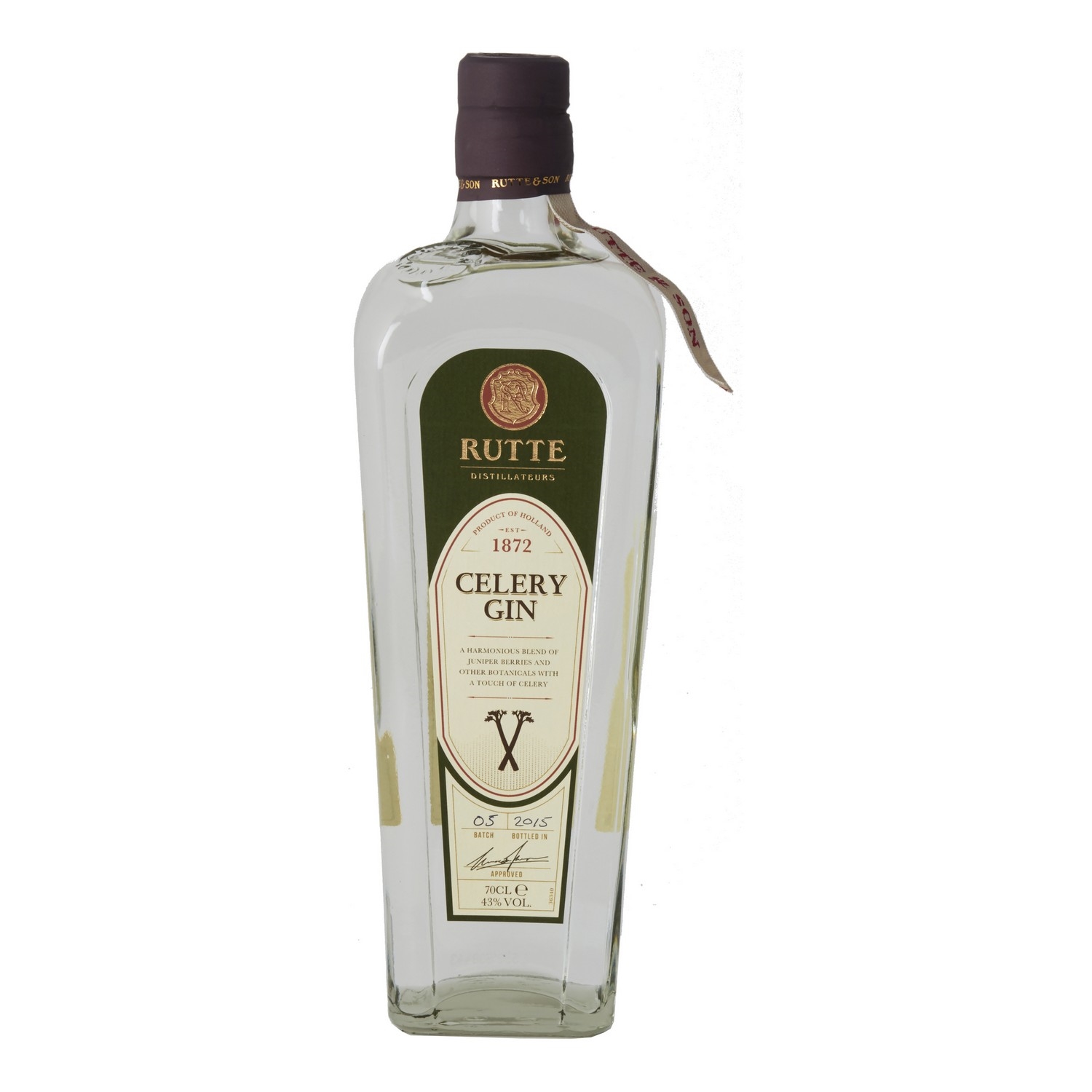 Rutte celery gin 43% 70cl
