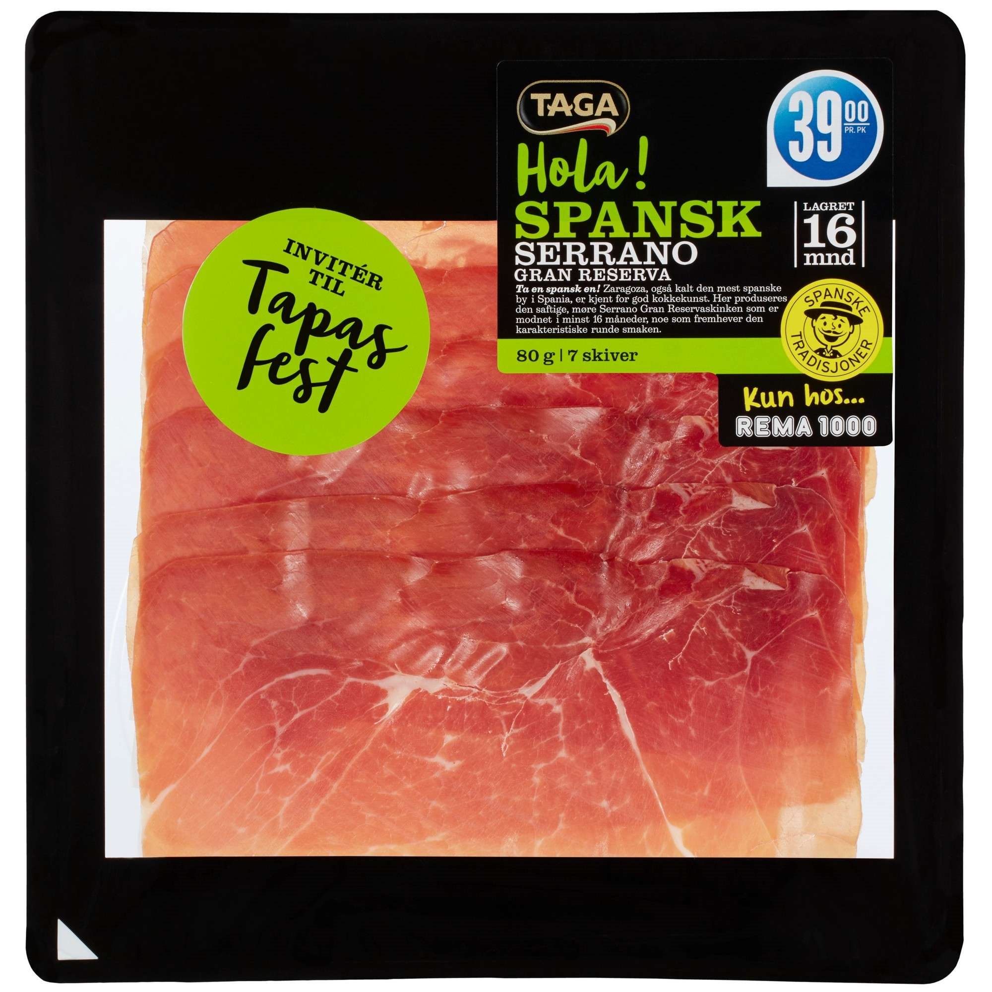 Serrano gran reserva speket   80g