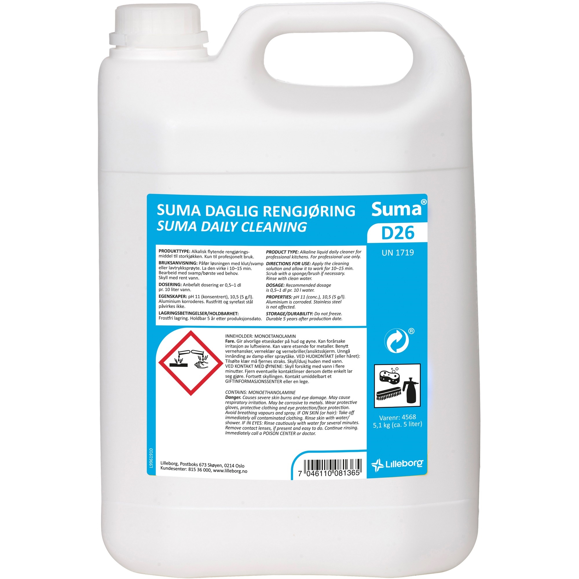 Daily clean suma d26    5,1kg