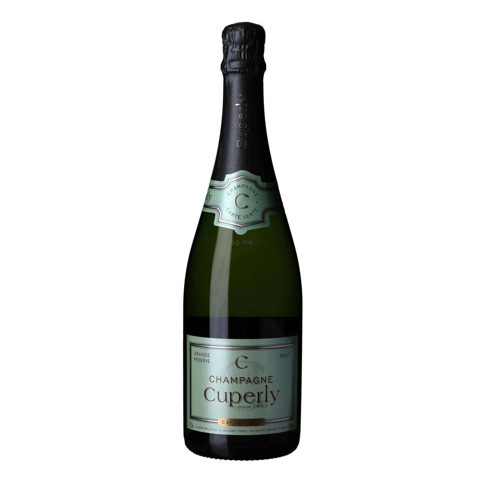Cuperly grande réserve carte verte brut 12% 75cl