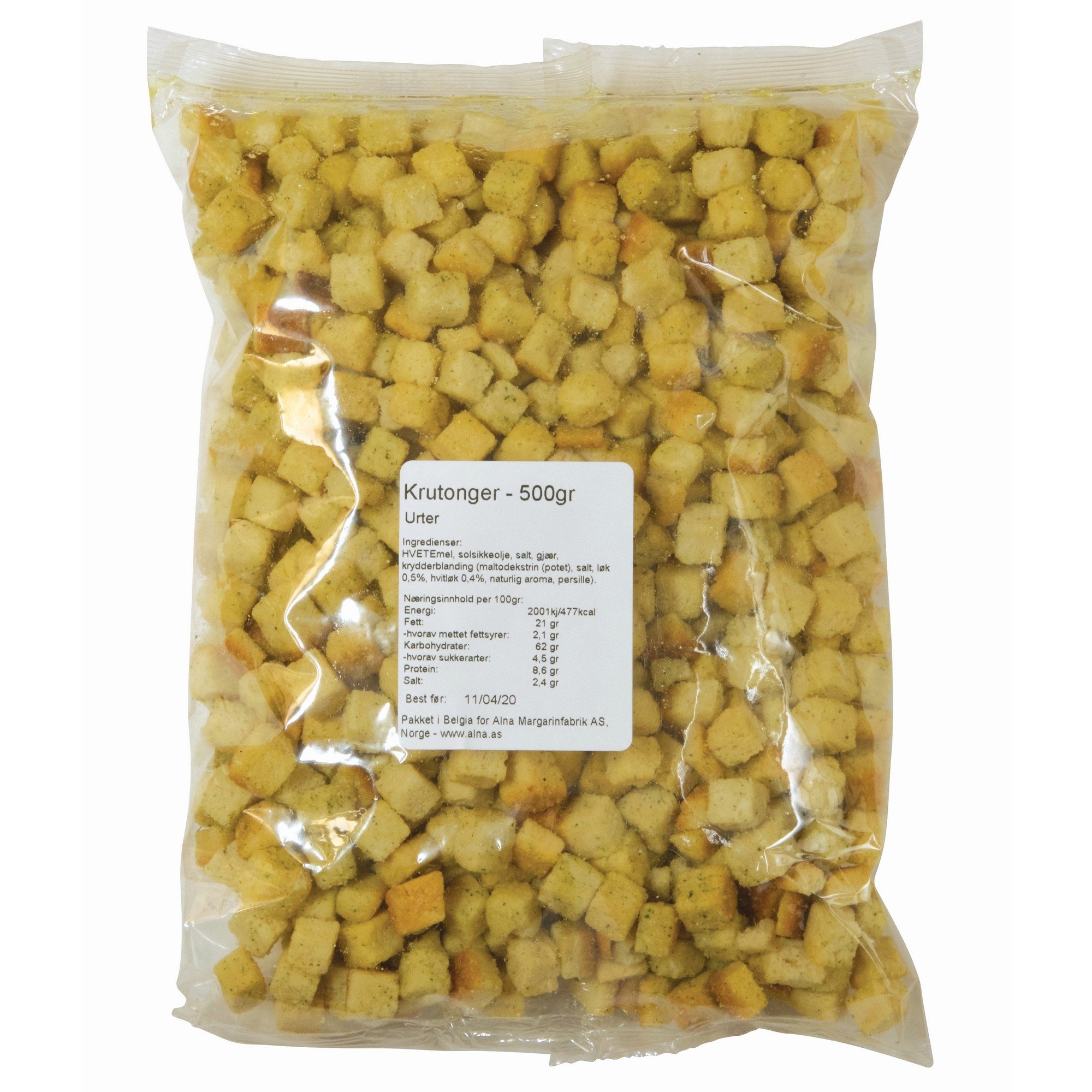 Krutonger m/urter  500g