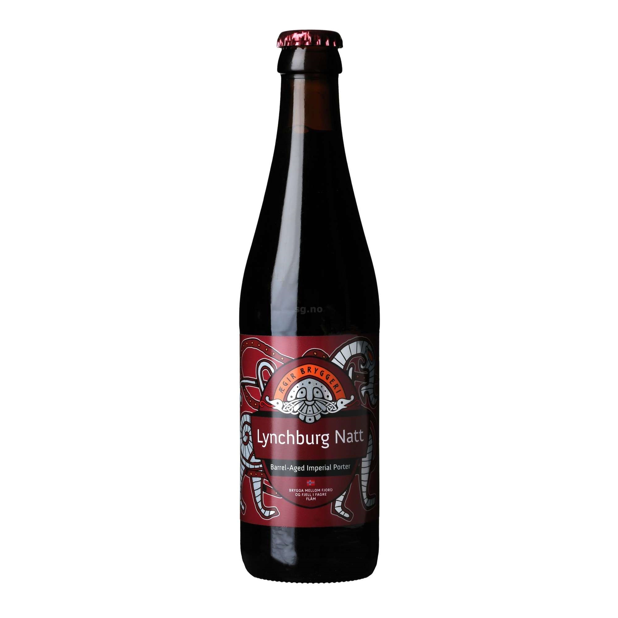 Ægir lynchburg natt barrel-aged imper porter  10%  24x33cl