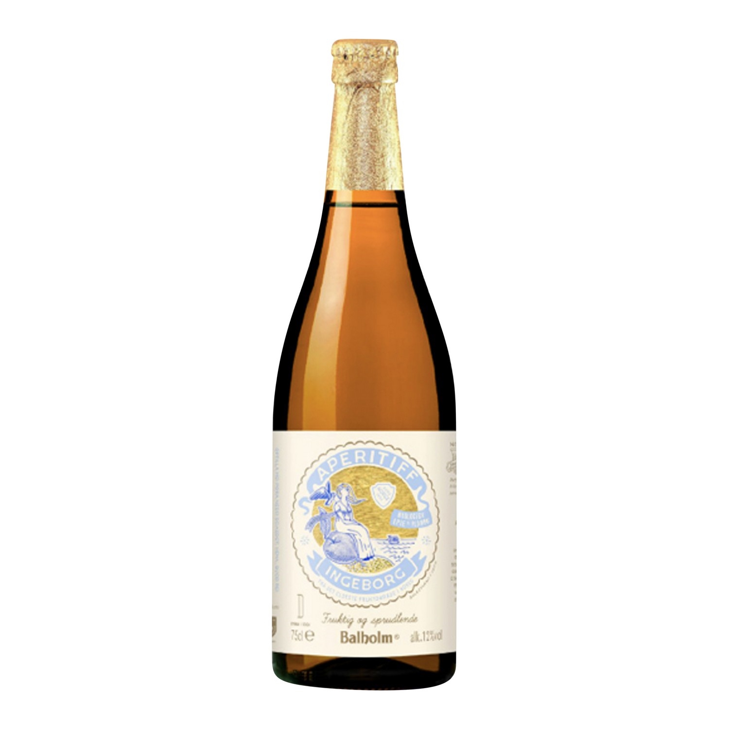 Balholm øko eplecider med plomme 8% 12x75cl