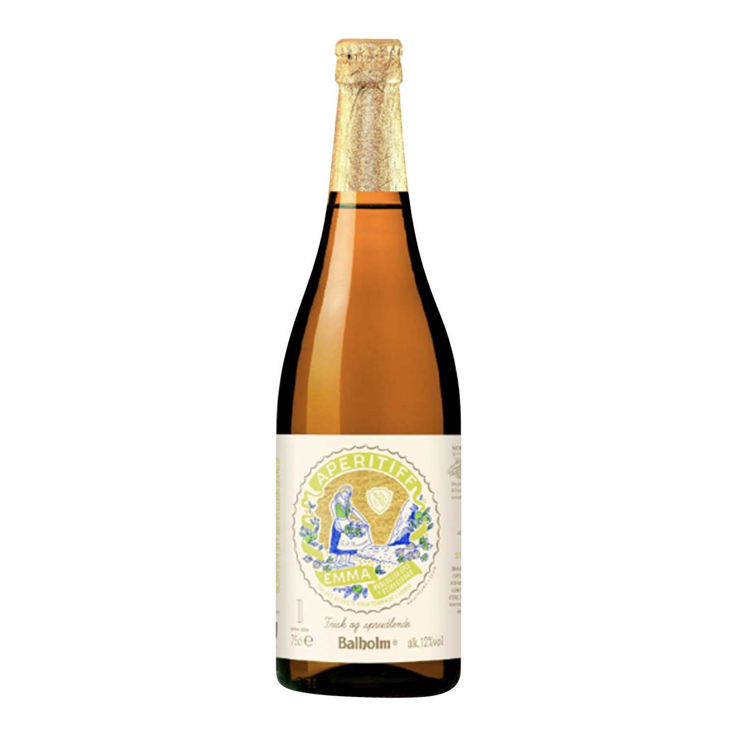 Balholm øko eplecider medstikkelsbær 8% 12x75cl