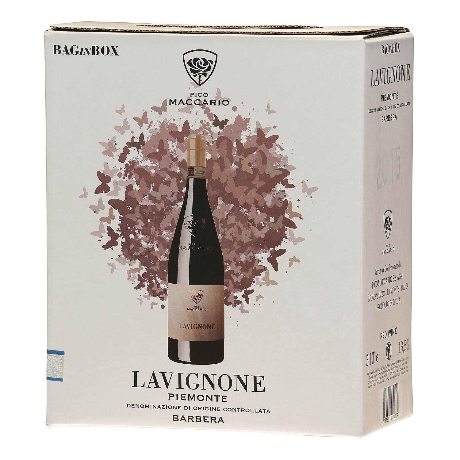 Lavignone barbera d asti bib   13,5%   300cl