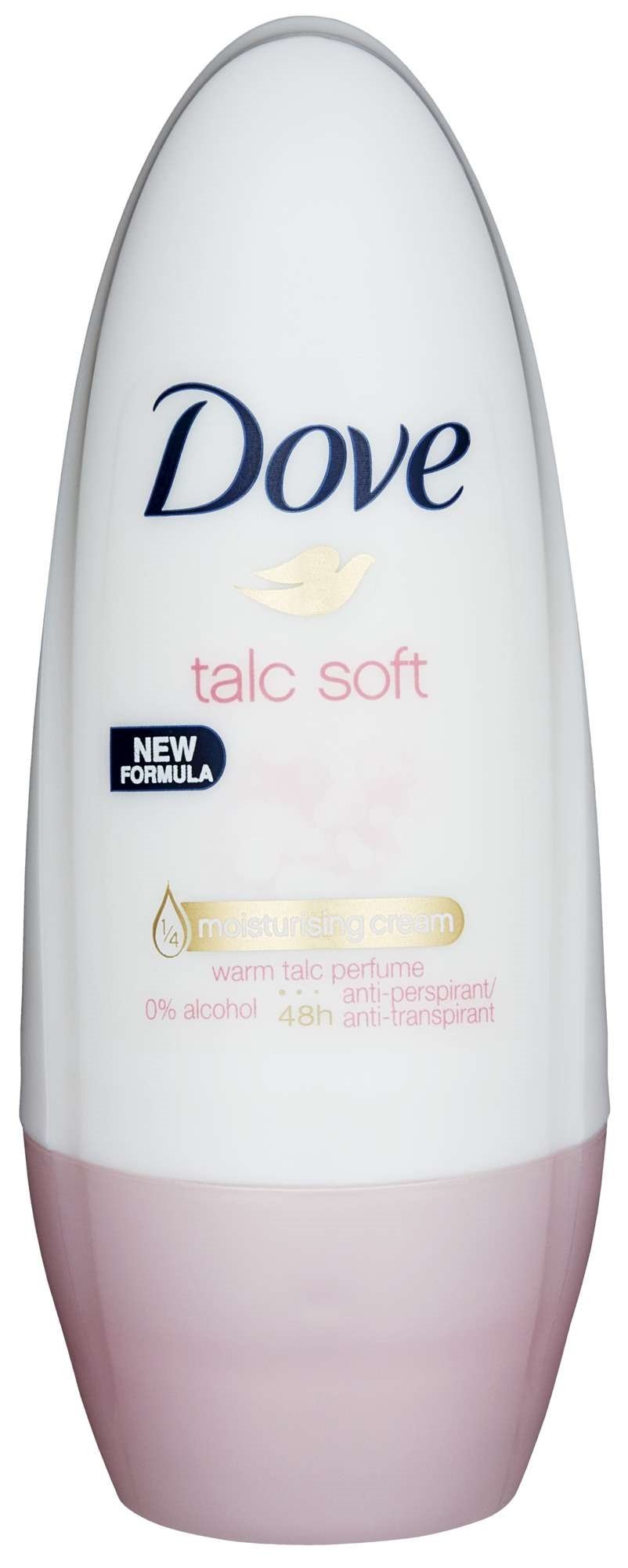 Dove talc soft roll-on   50ml