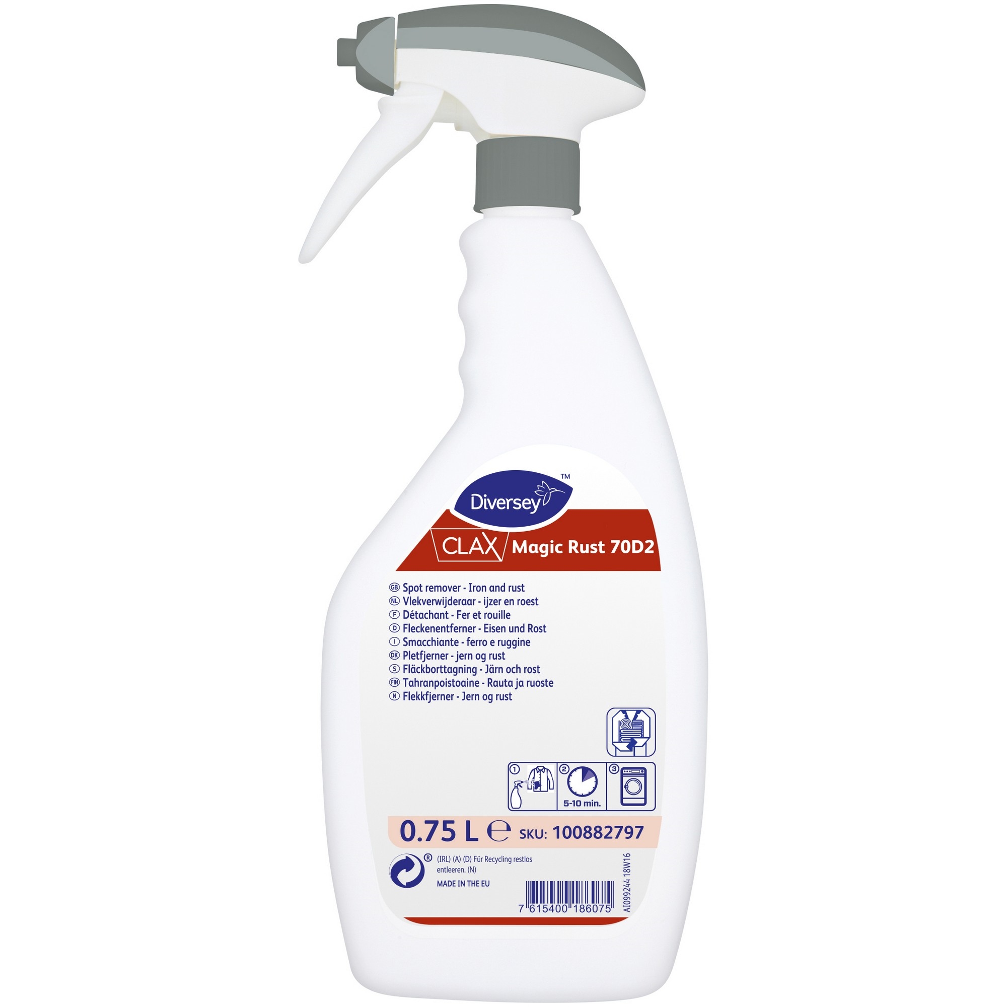 Clax magic rust flekkfjer clax 0,75l