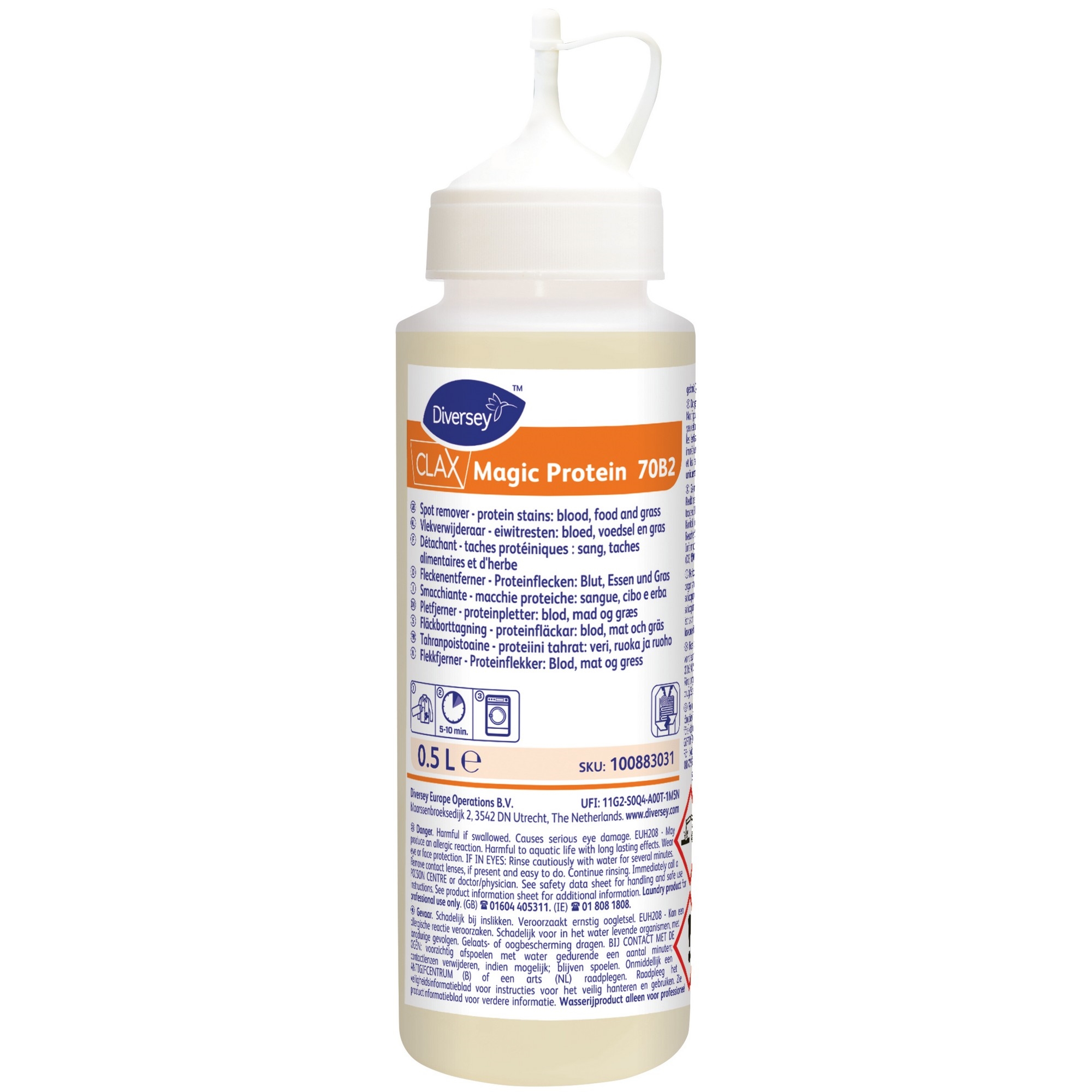 Clax magic protein flekkfjerner clax   0,5l