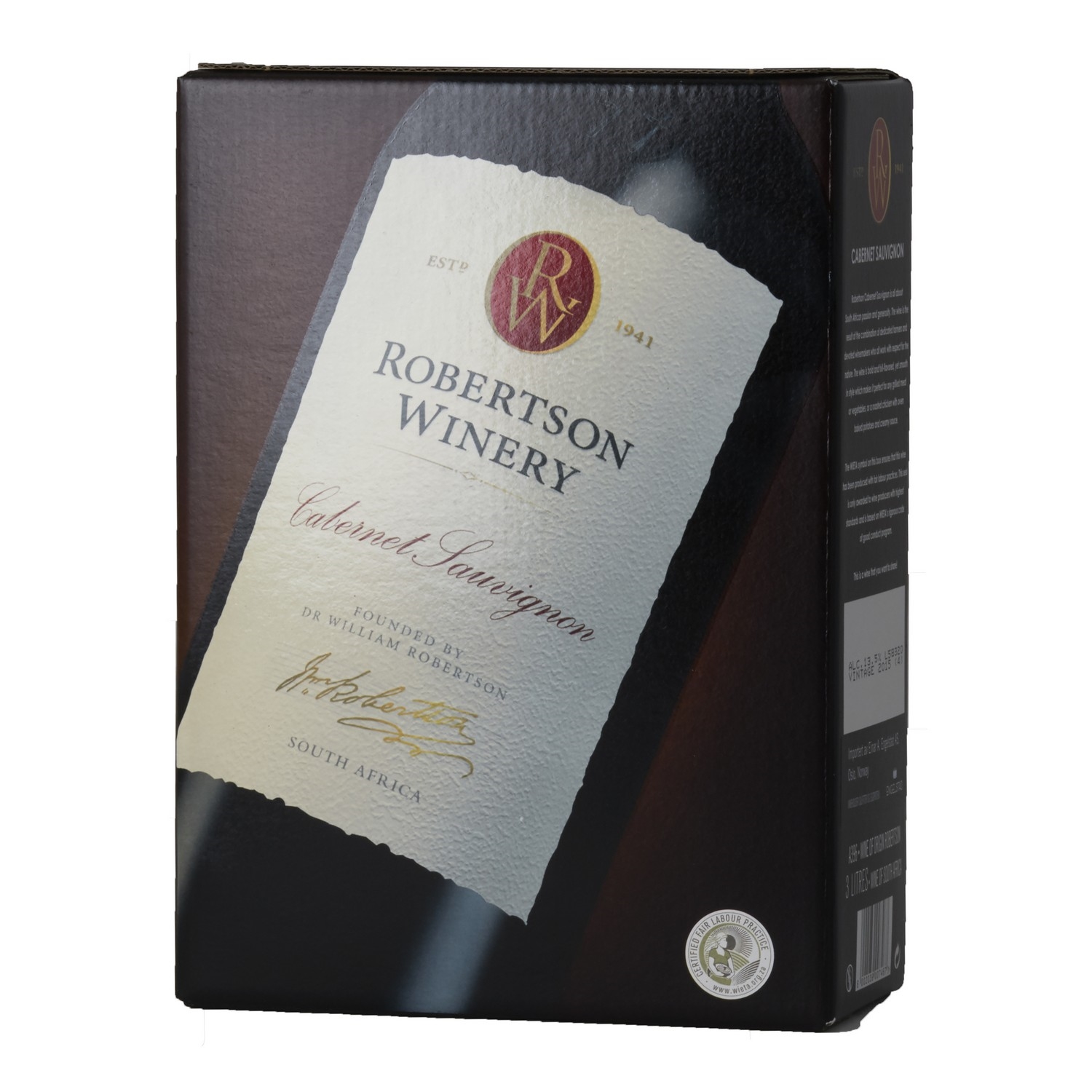 Robertson cabernet sauvignon 13% 3l