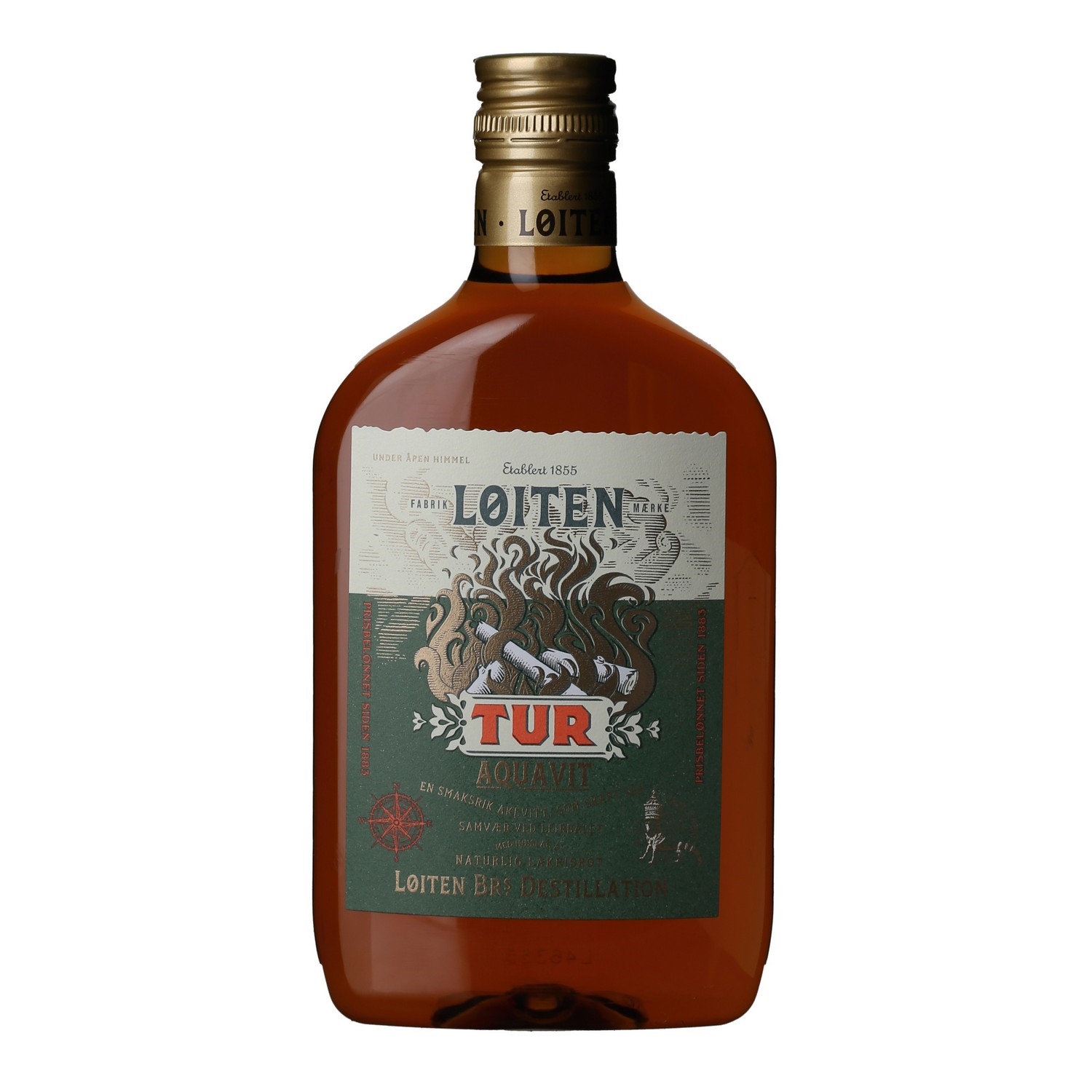 Løiten tur aquavit 40% 50cl
