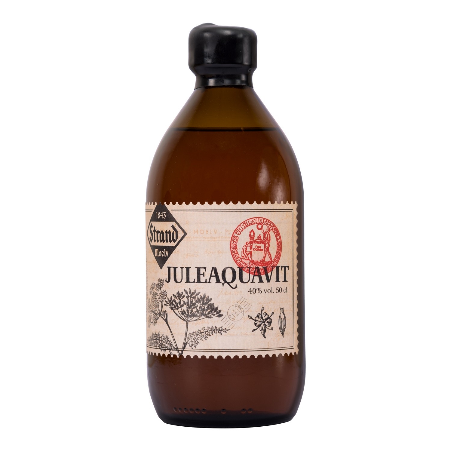 Strand brænderi juleaquavit 2021 40% 50cl