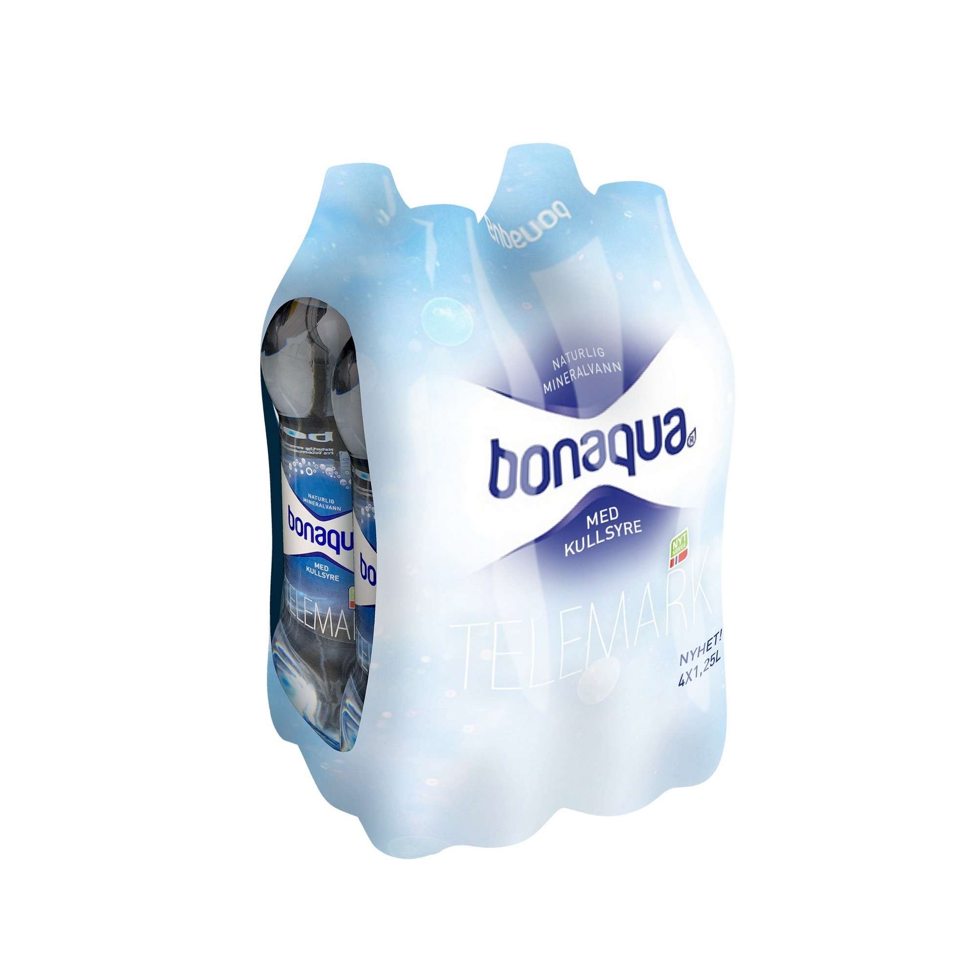 Telemark kildevann naturell   4x 1,25l