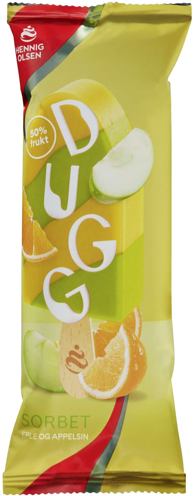 Dugg sorbet apple/orange  85ml