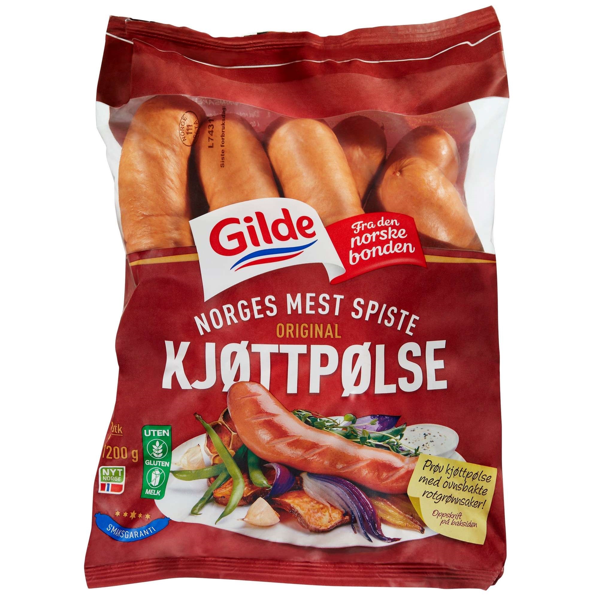 Kjøttpølse original   1,2kg