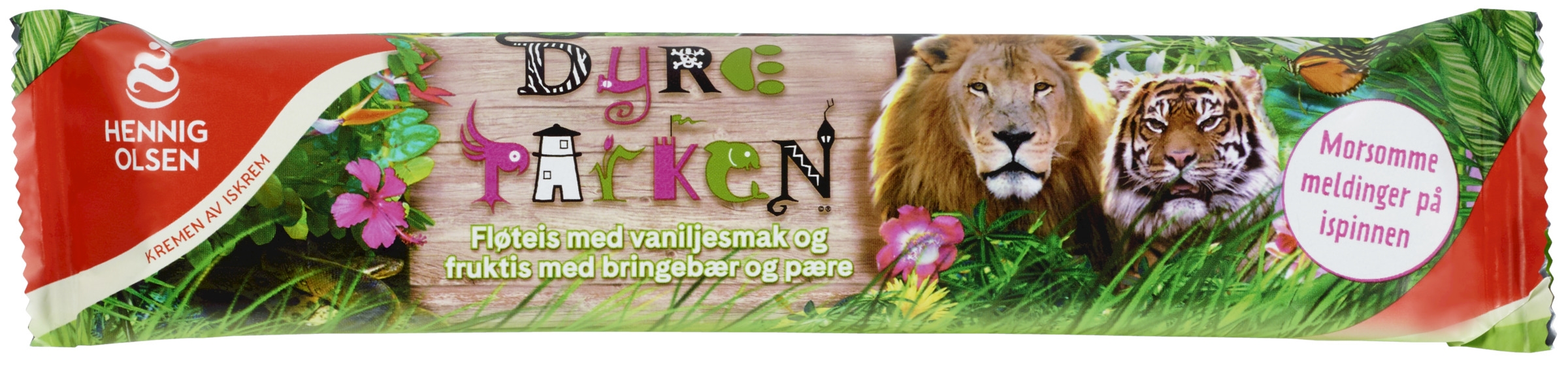 Dyreparken fløteis og fruktis   60ml