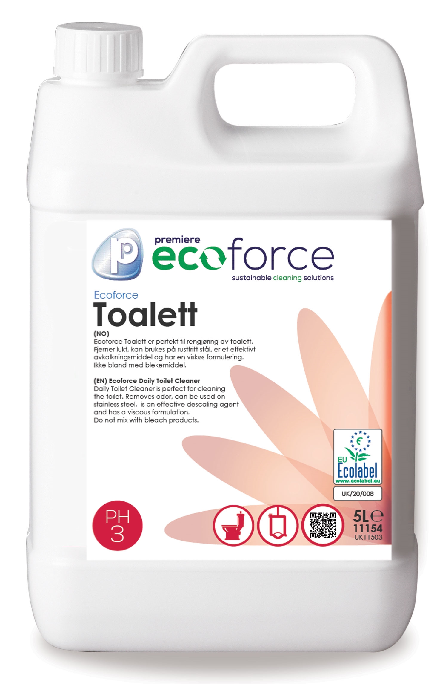 Ecoforce toalett   5l